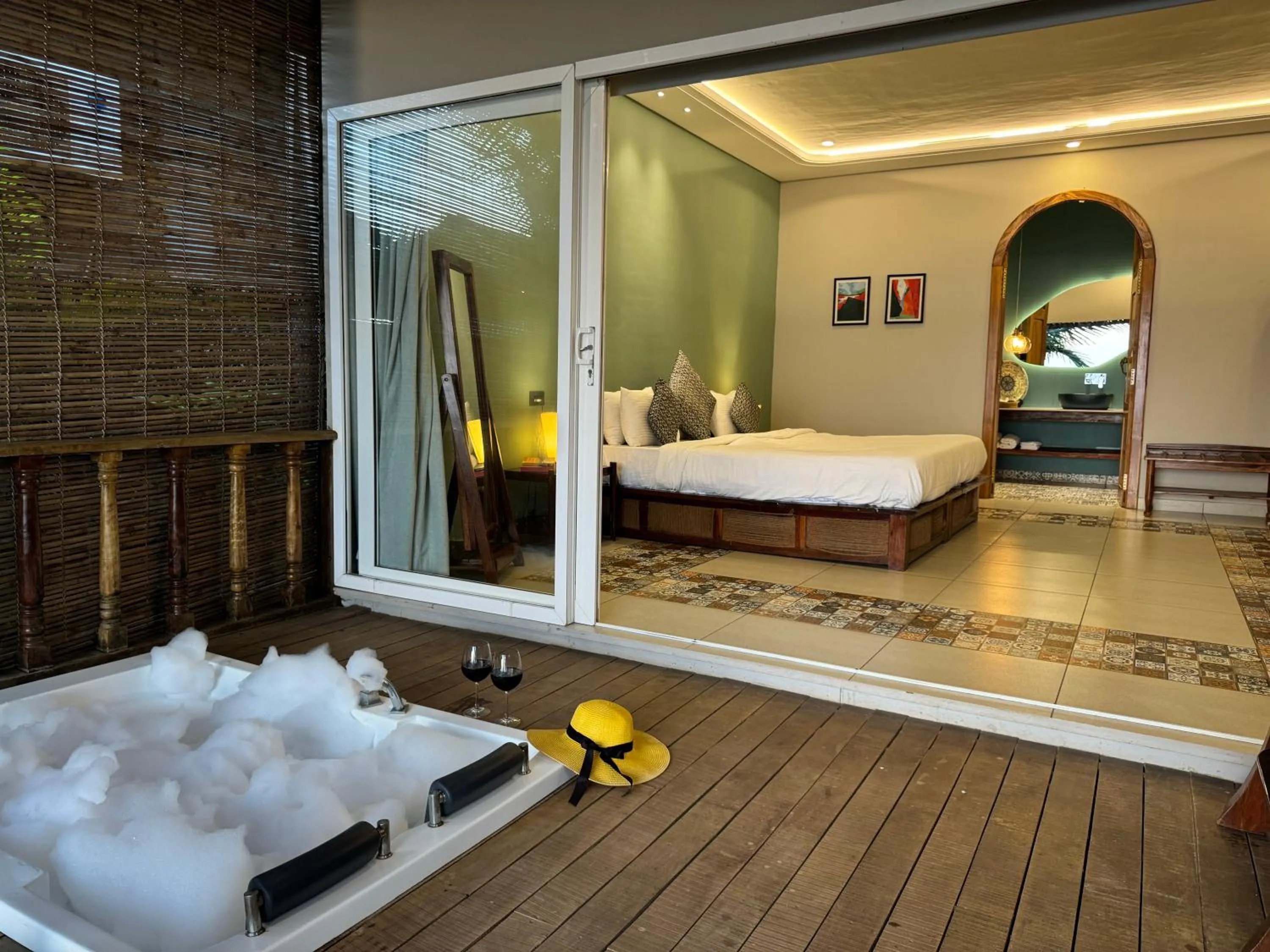 Hot Tub in Agonda Villas