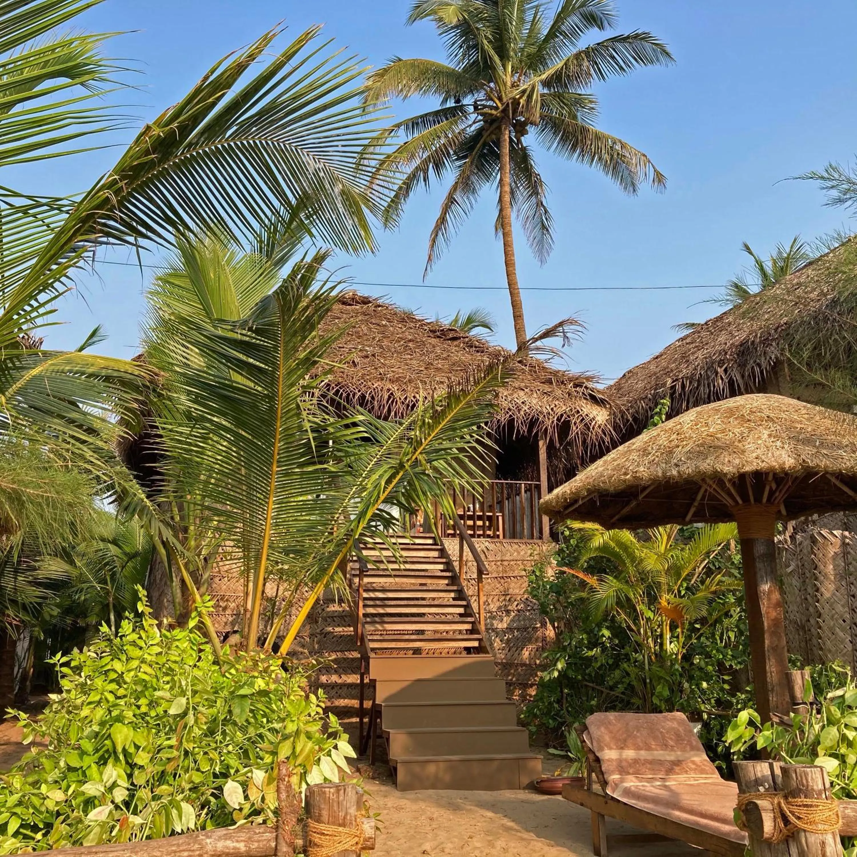 Garden in Agonda Villas