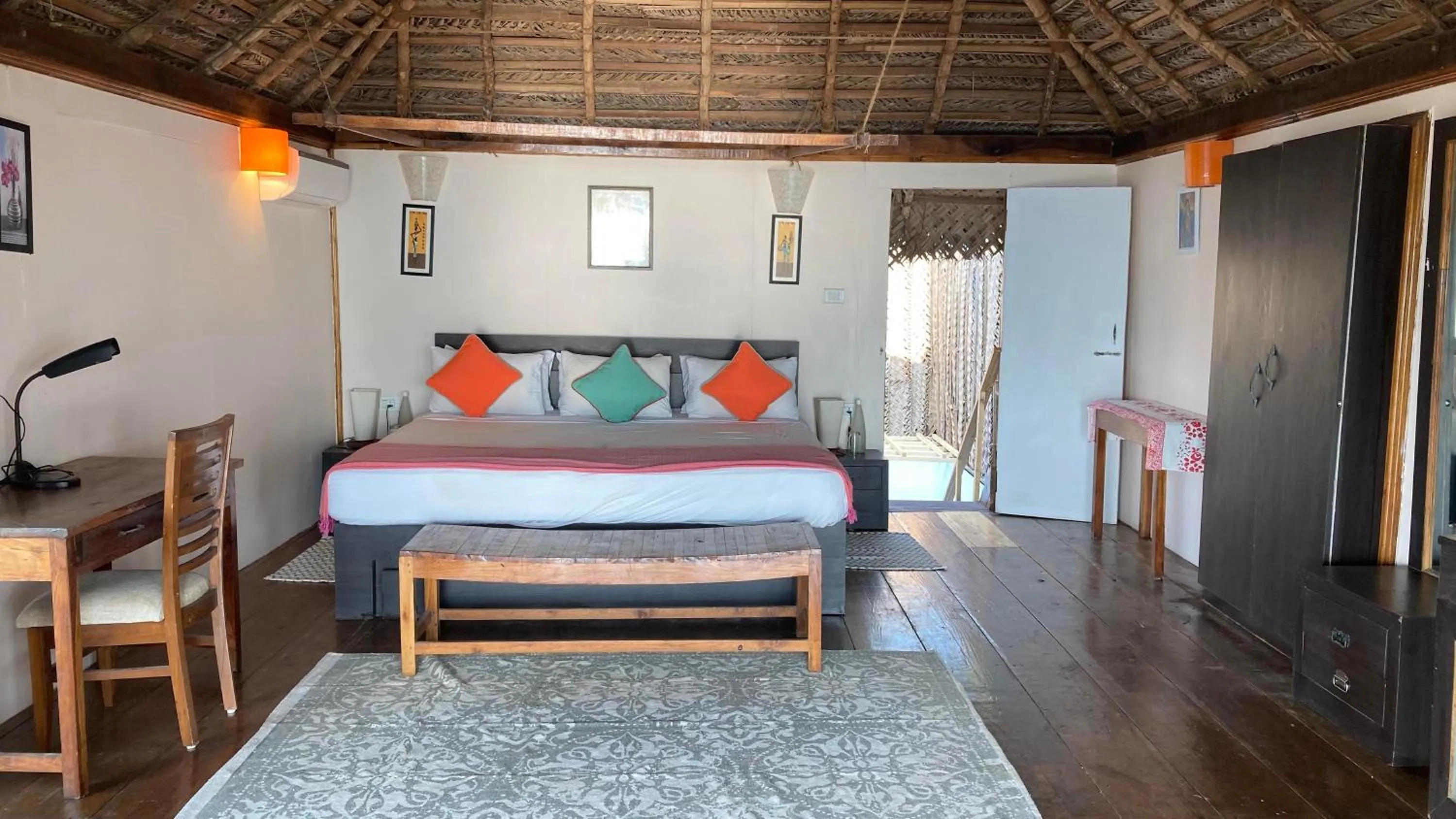 Bedroom in Agonda Villas
