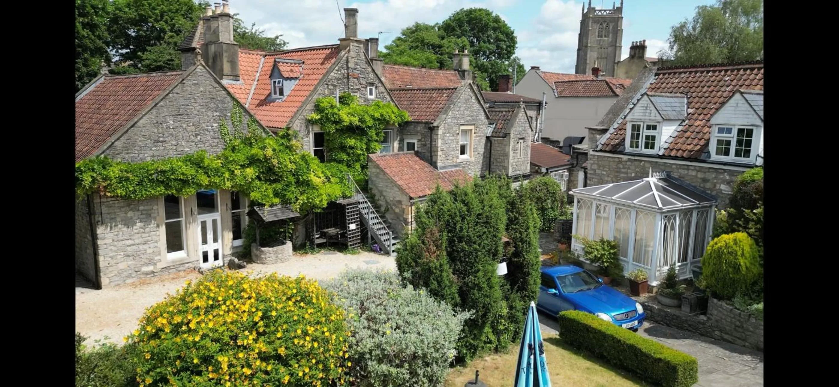 Property building in The Old Manor House Hotel