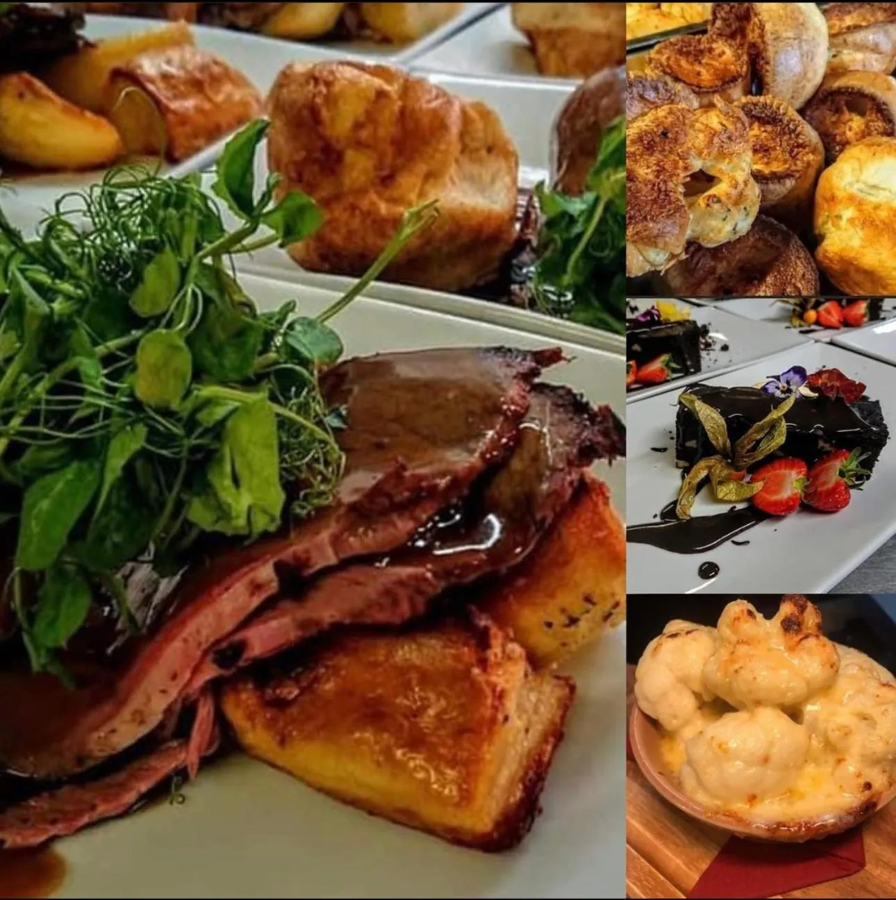 Food and drinks in The Old Manor House Hotel