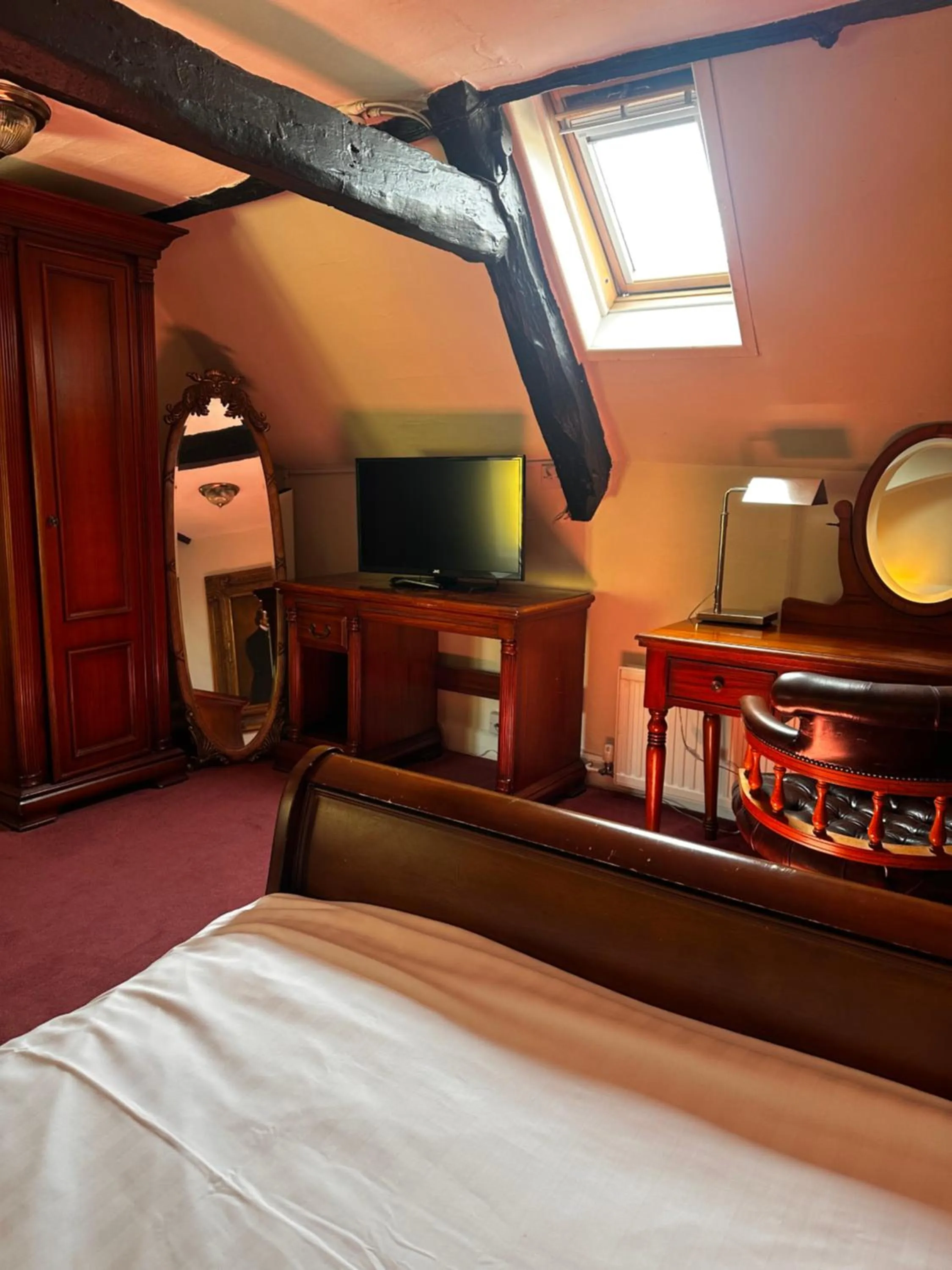 Bed in The Old Manor House Hotel