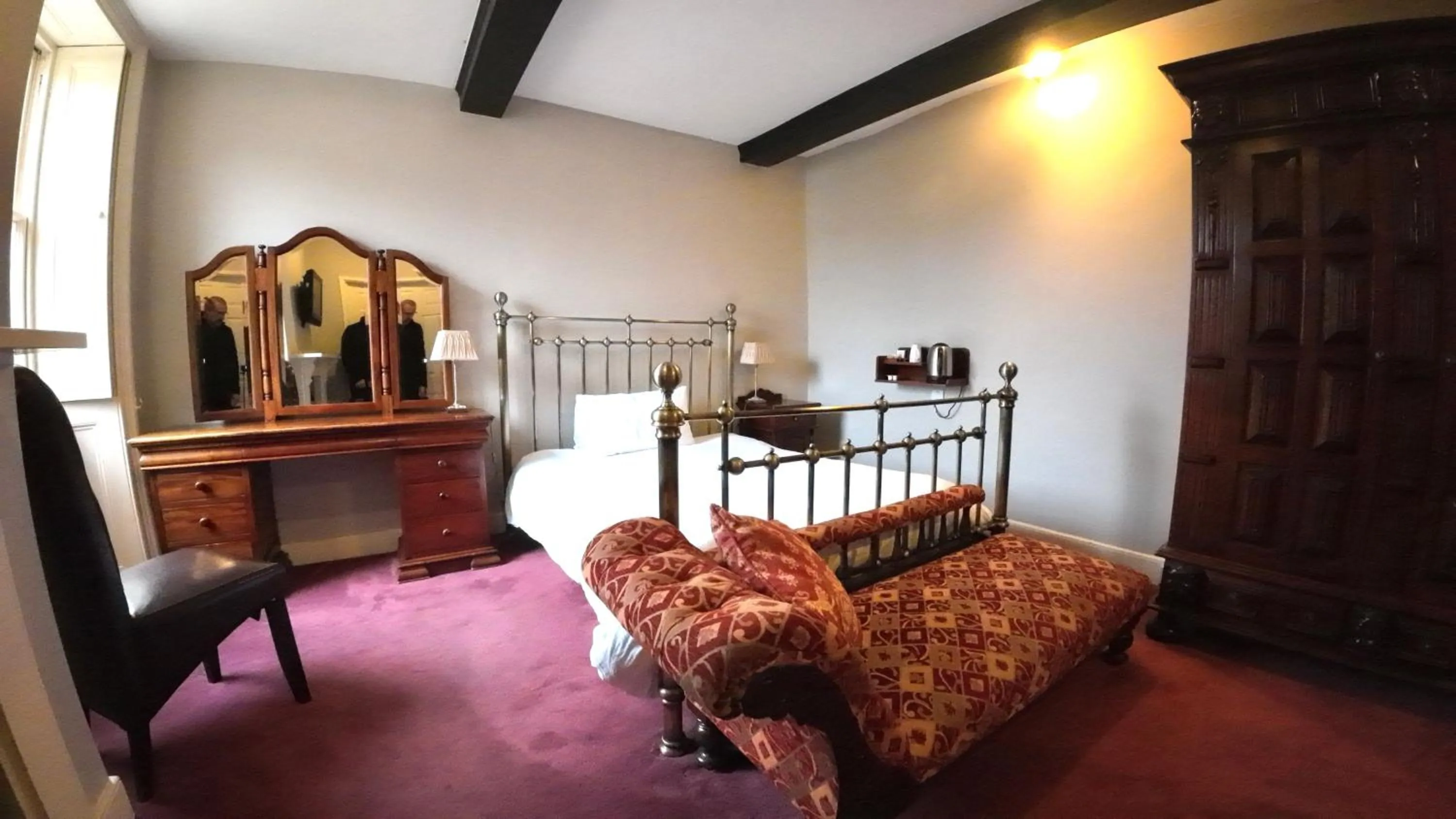 Bed in The Old Manor House Hotel