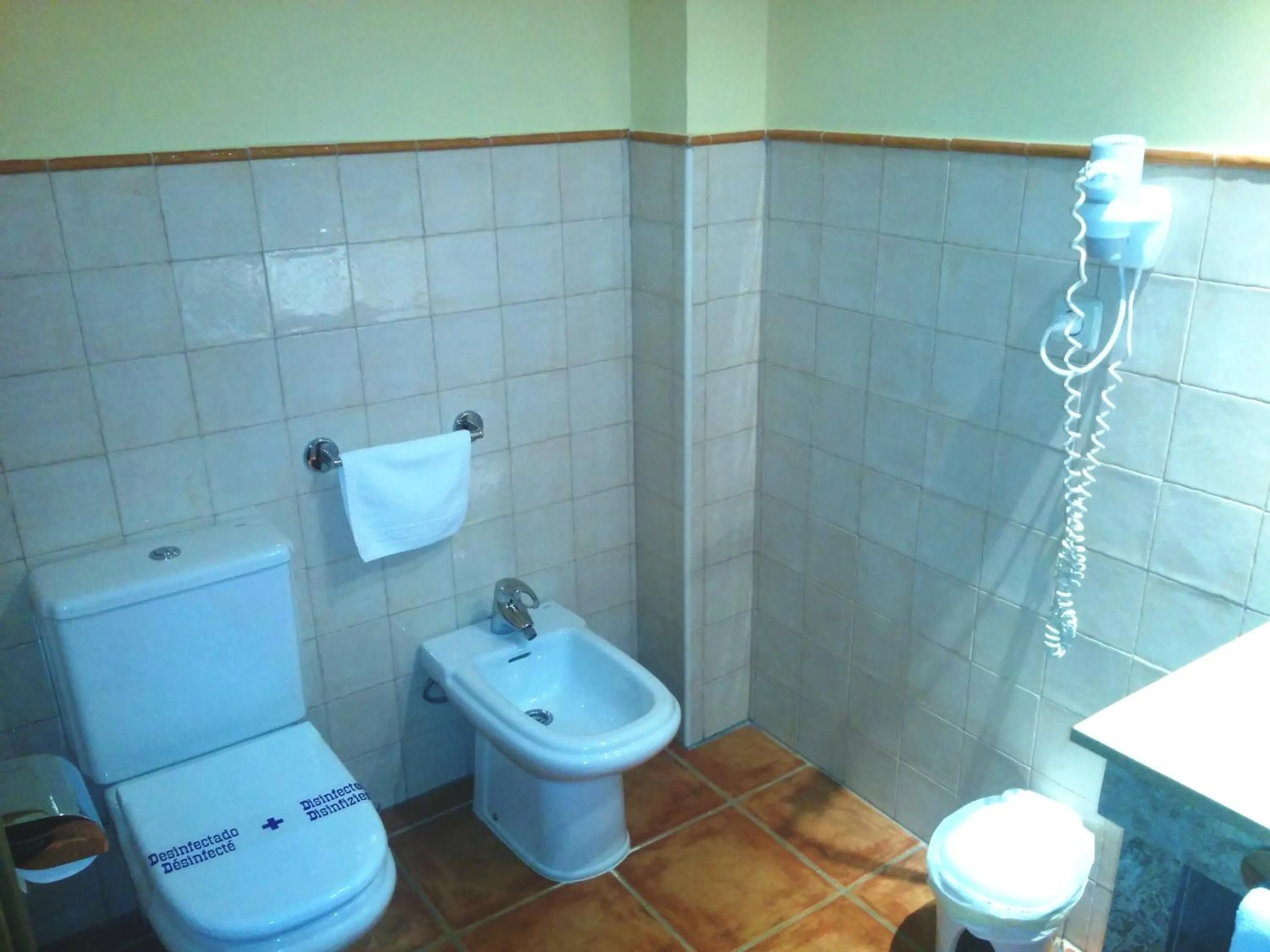 Bathroom in Hotel Sierra de Andujar