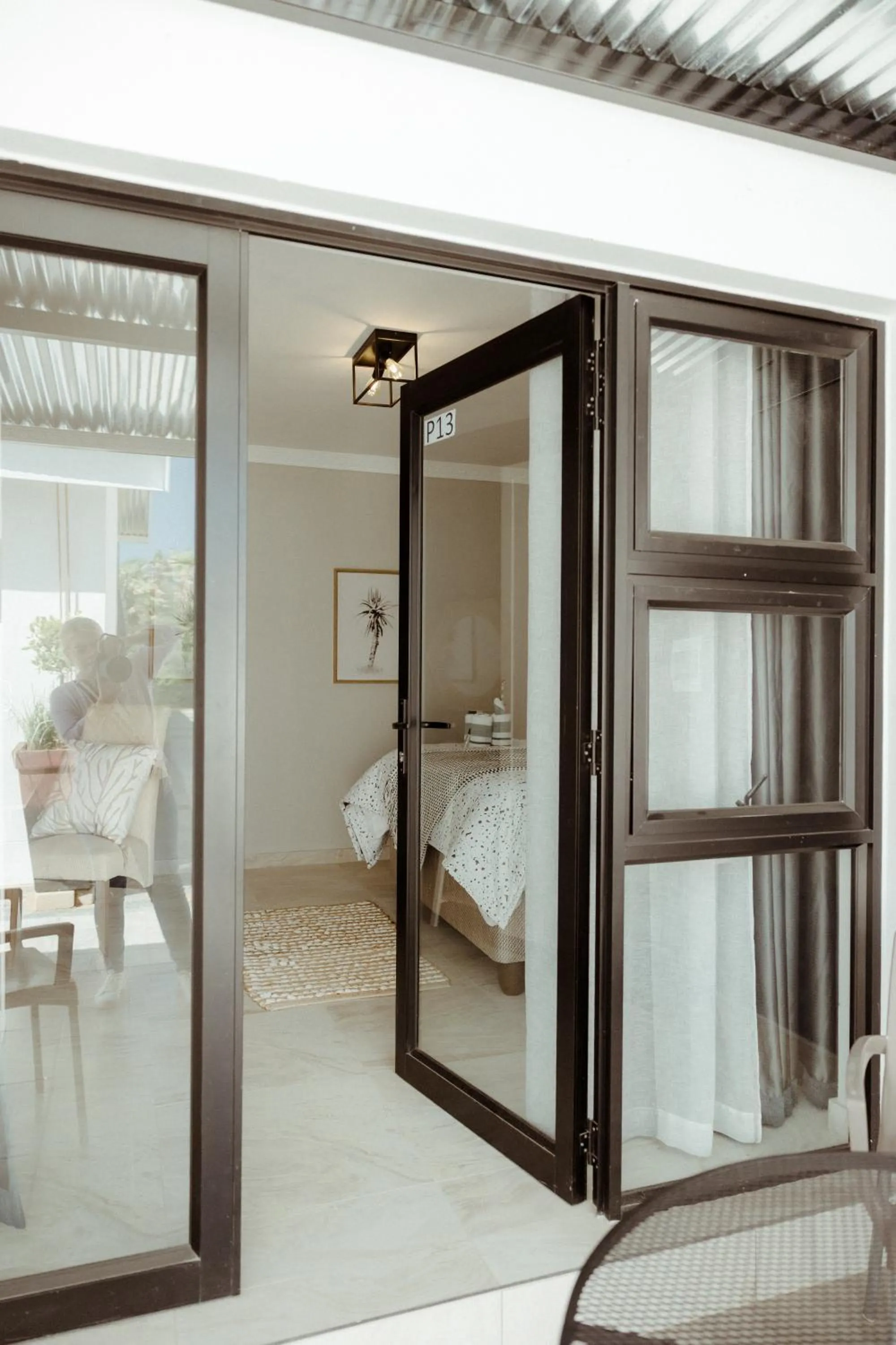 Bed in Out of Africa Town Lodge