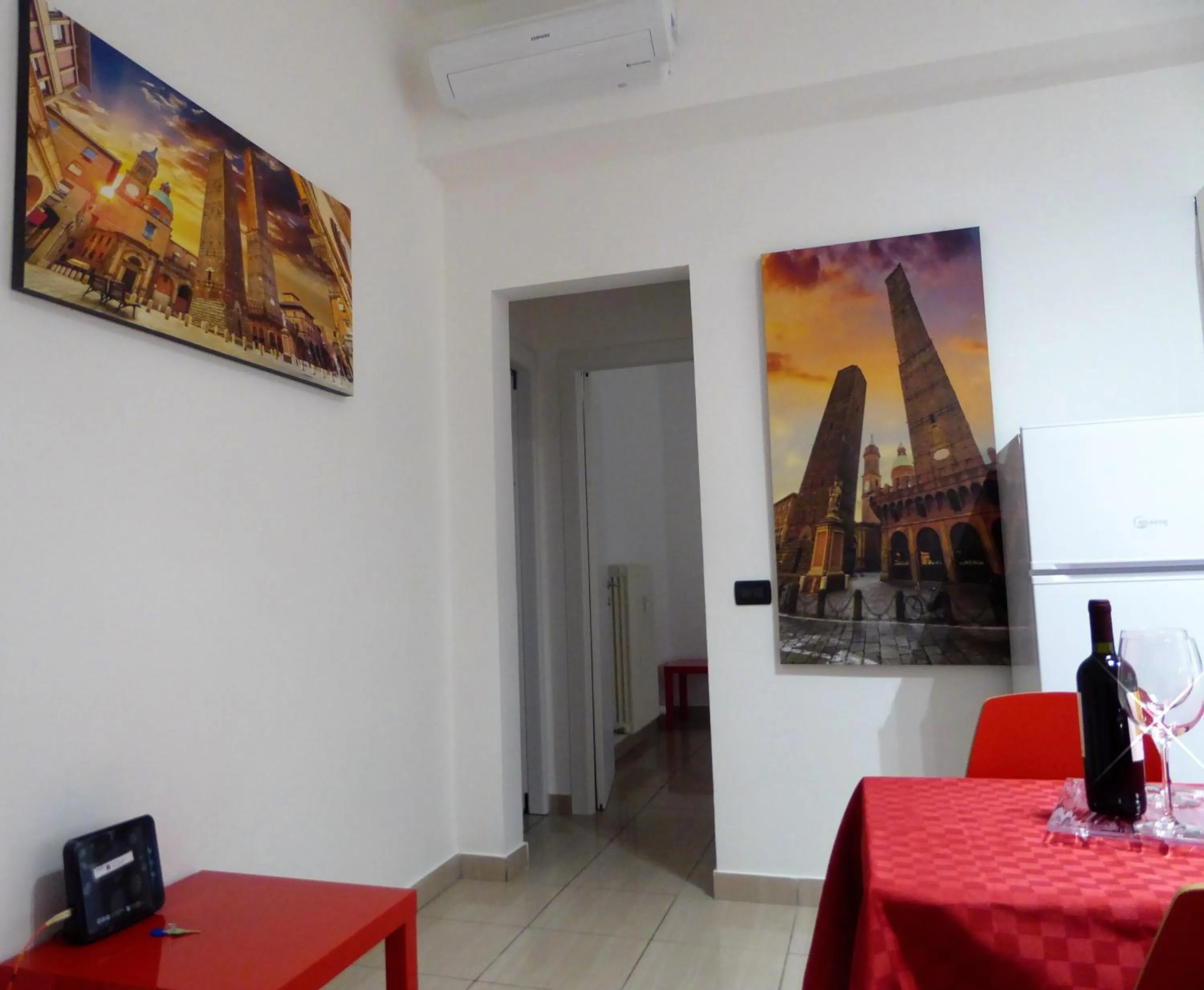 Living room in Montebello House Bologna