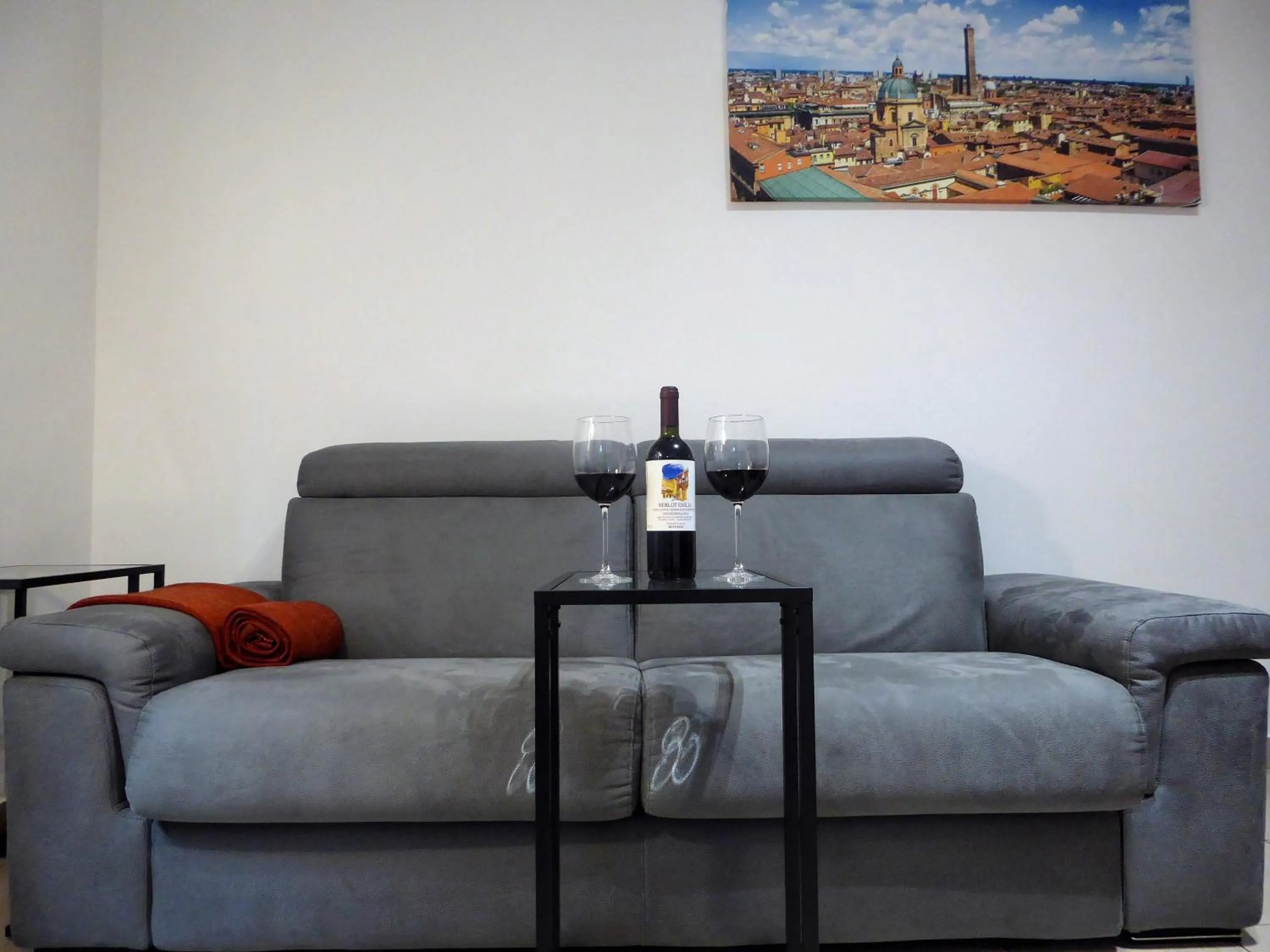 Living room in Montebello House Bologna