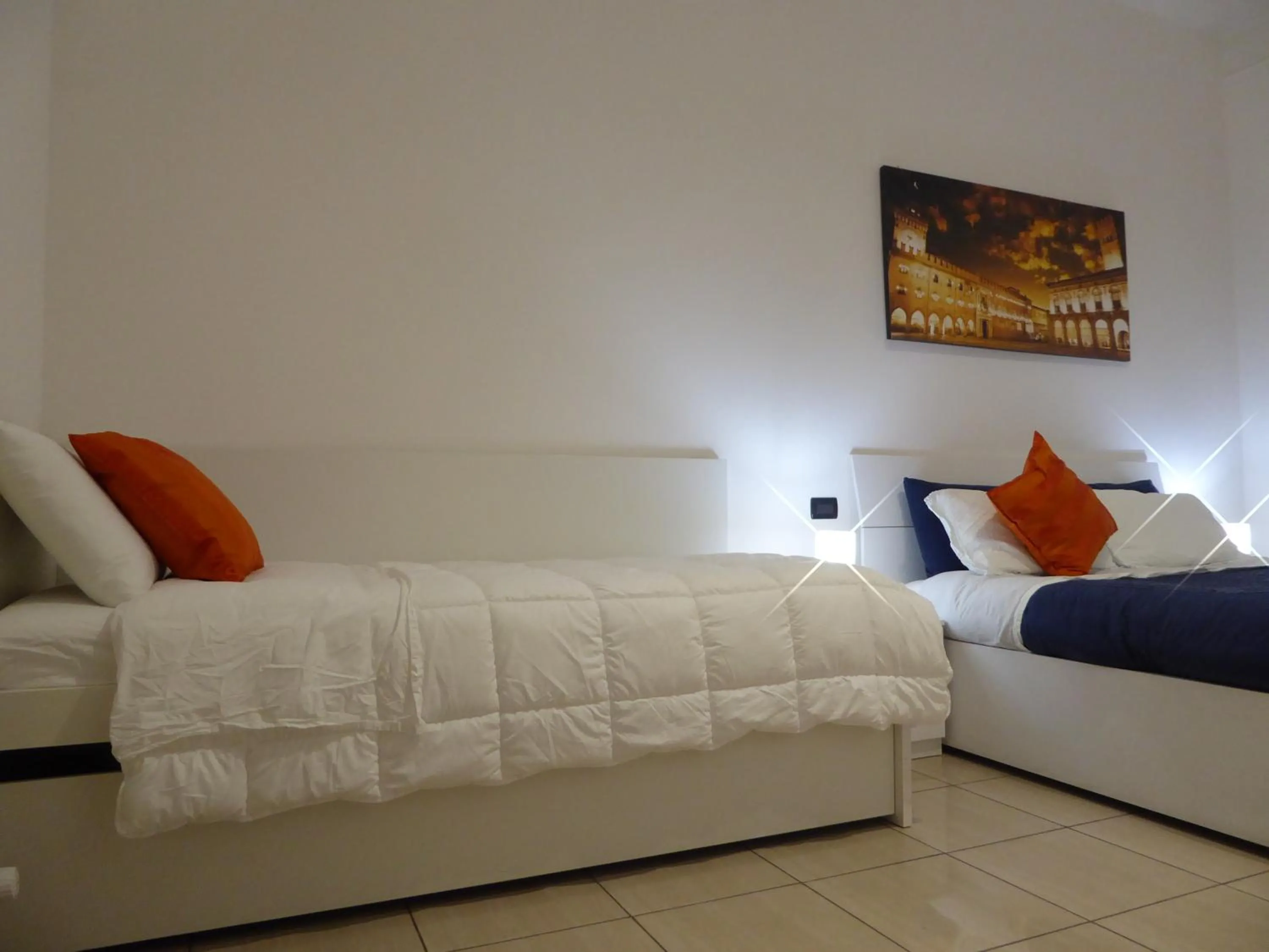 Bed in Montebello House Bologna