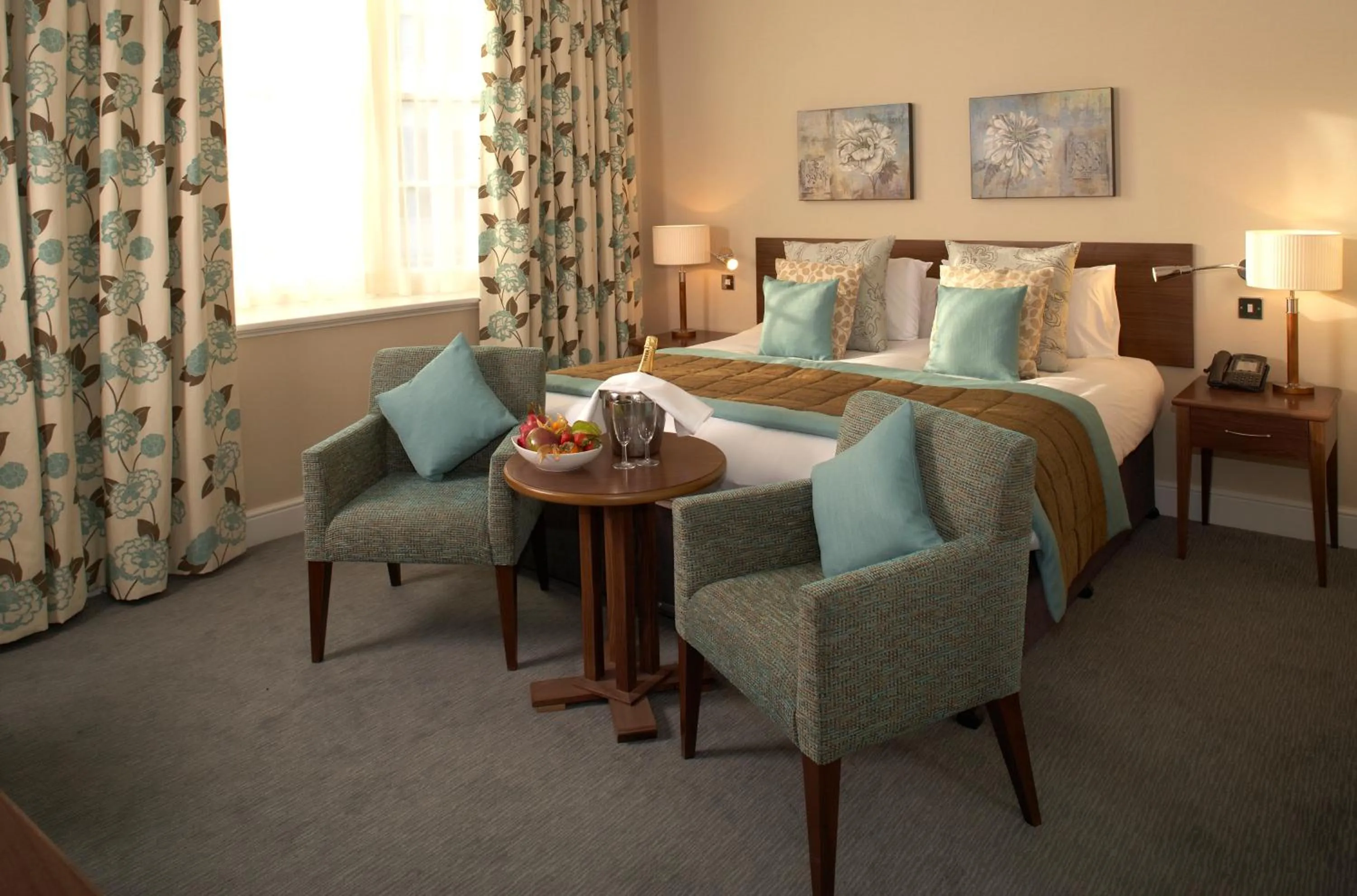 Seating area, Bed in The Bull Hotel; Sure Hotel Collection by Best Western