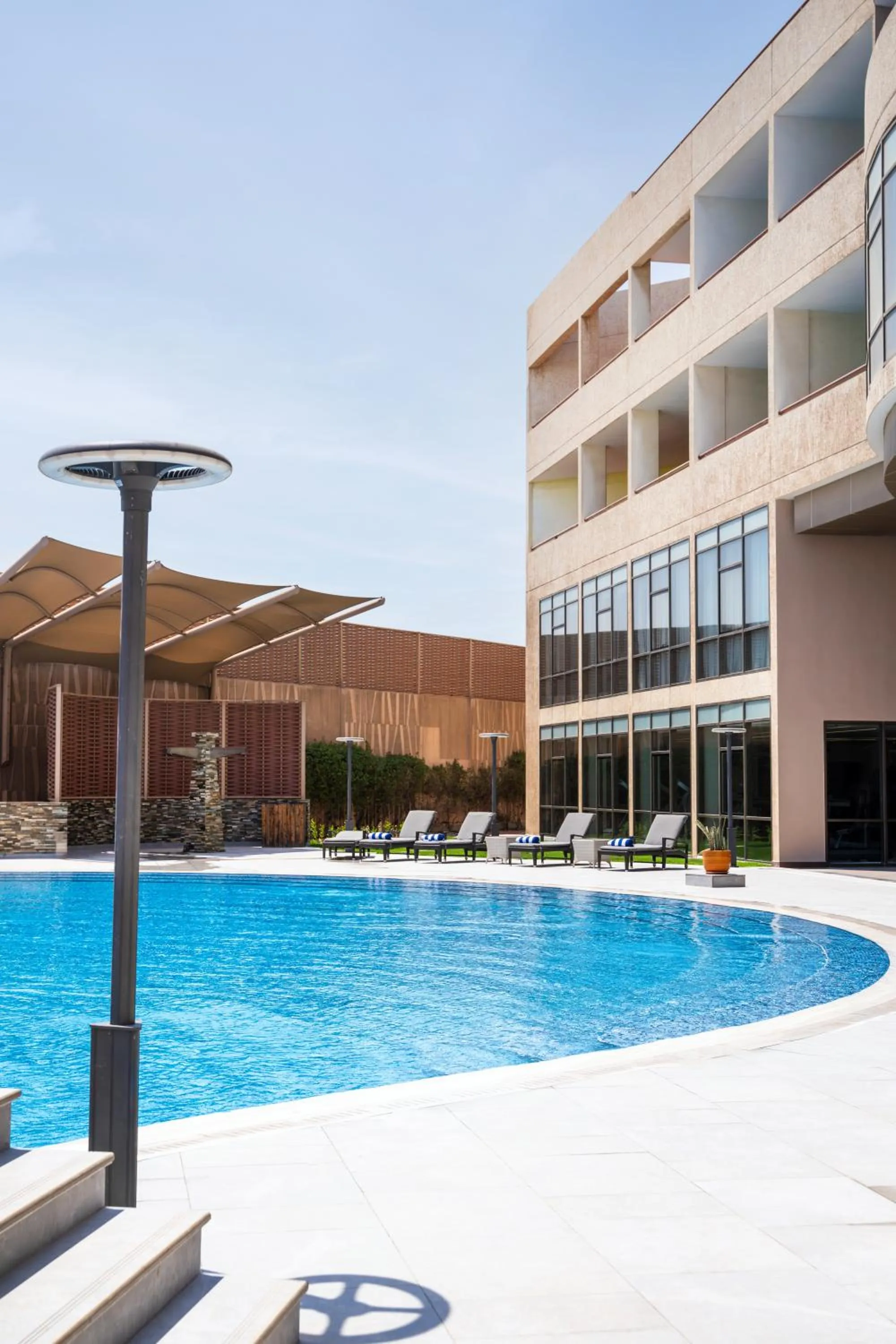 Swimming pool in Alreem Village Hotel