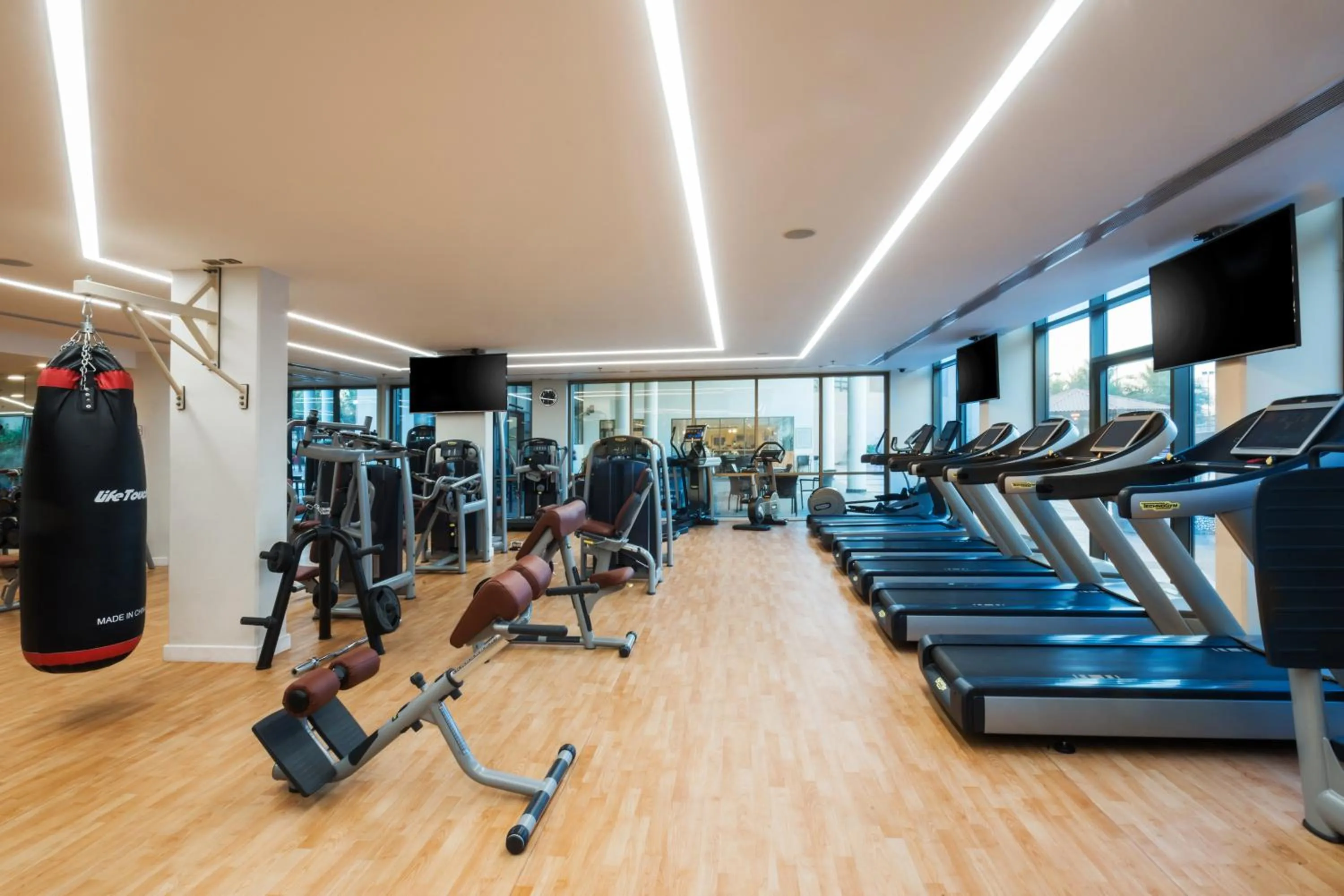 Fitness centre/facilities in Alreem Village Hotel
