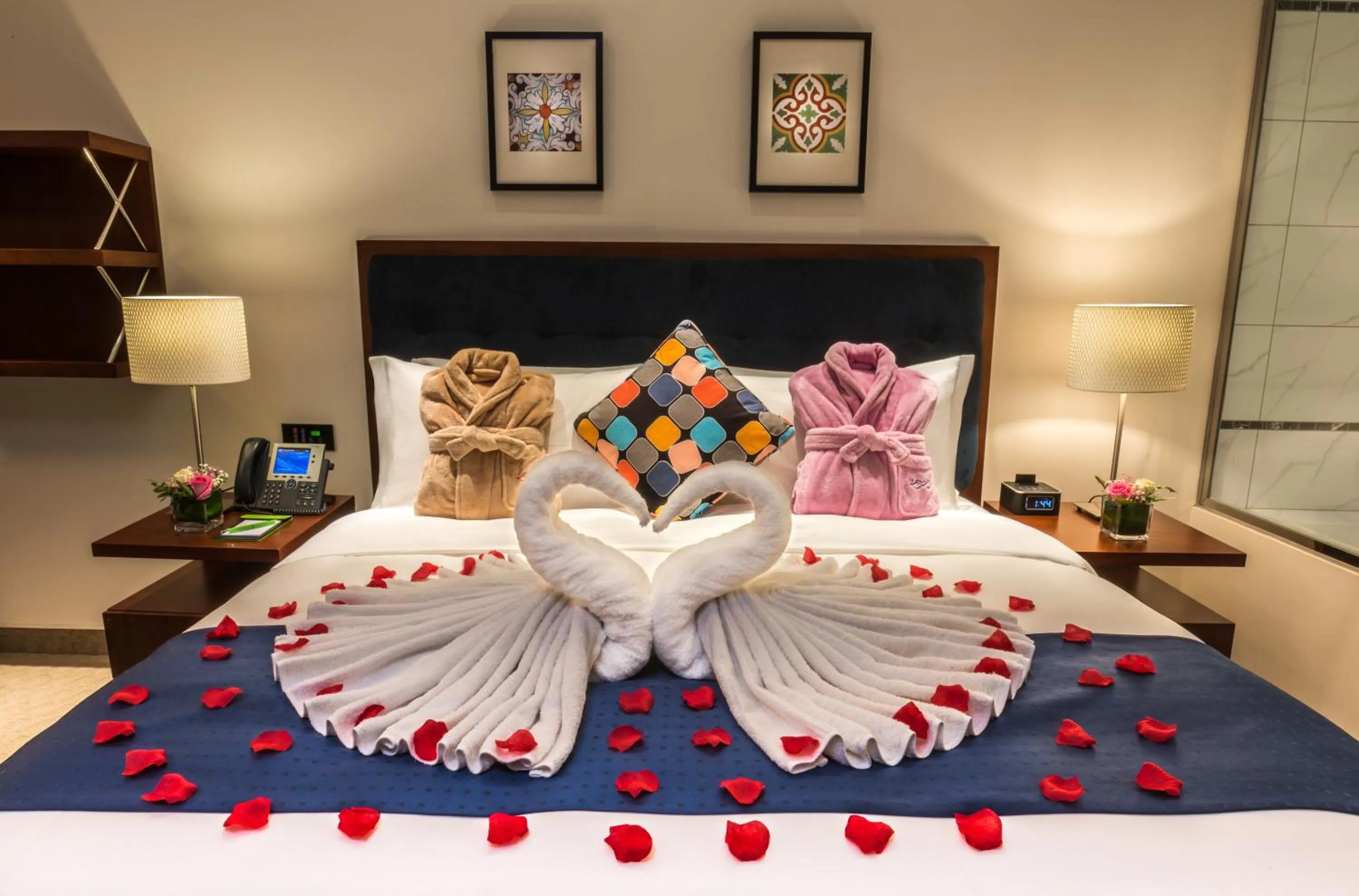 Bed in Alreem Village Hotel