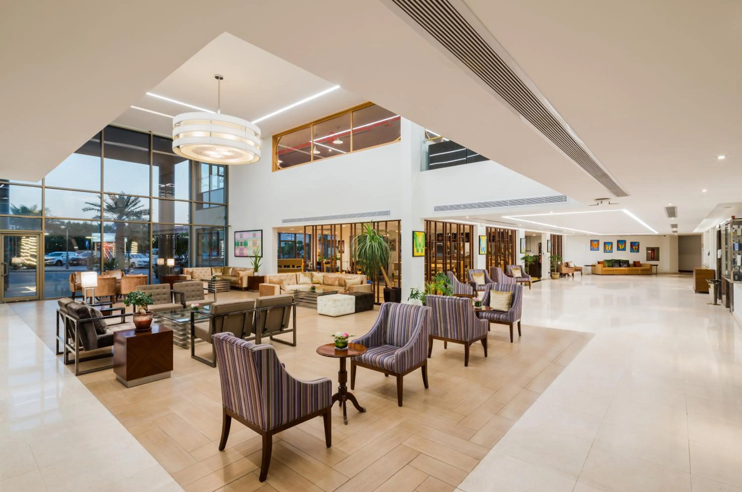Lobby or reception in Alreem Village Hotel