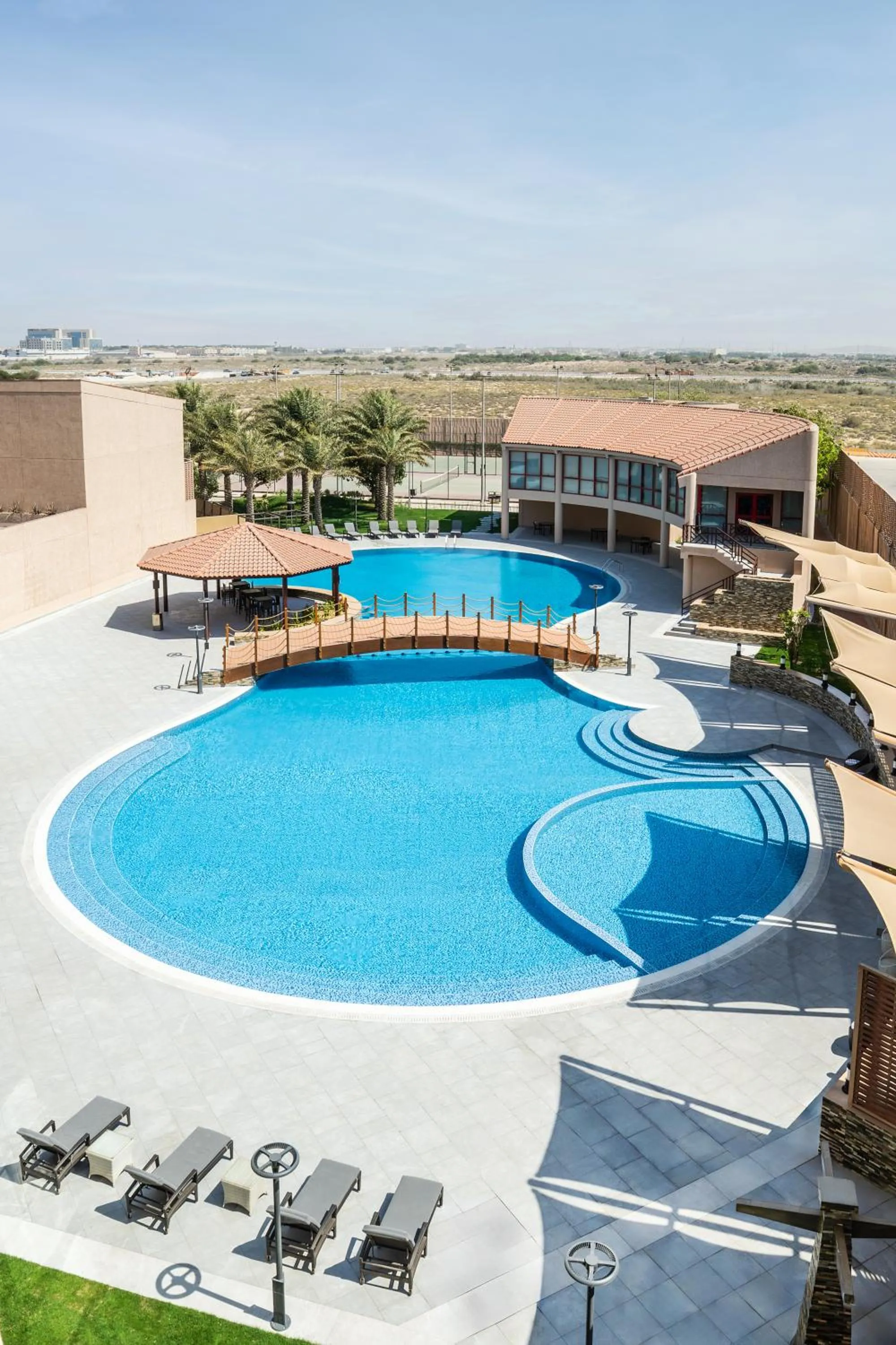 Swimming pool in Alreem Village Hotel