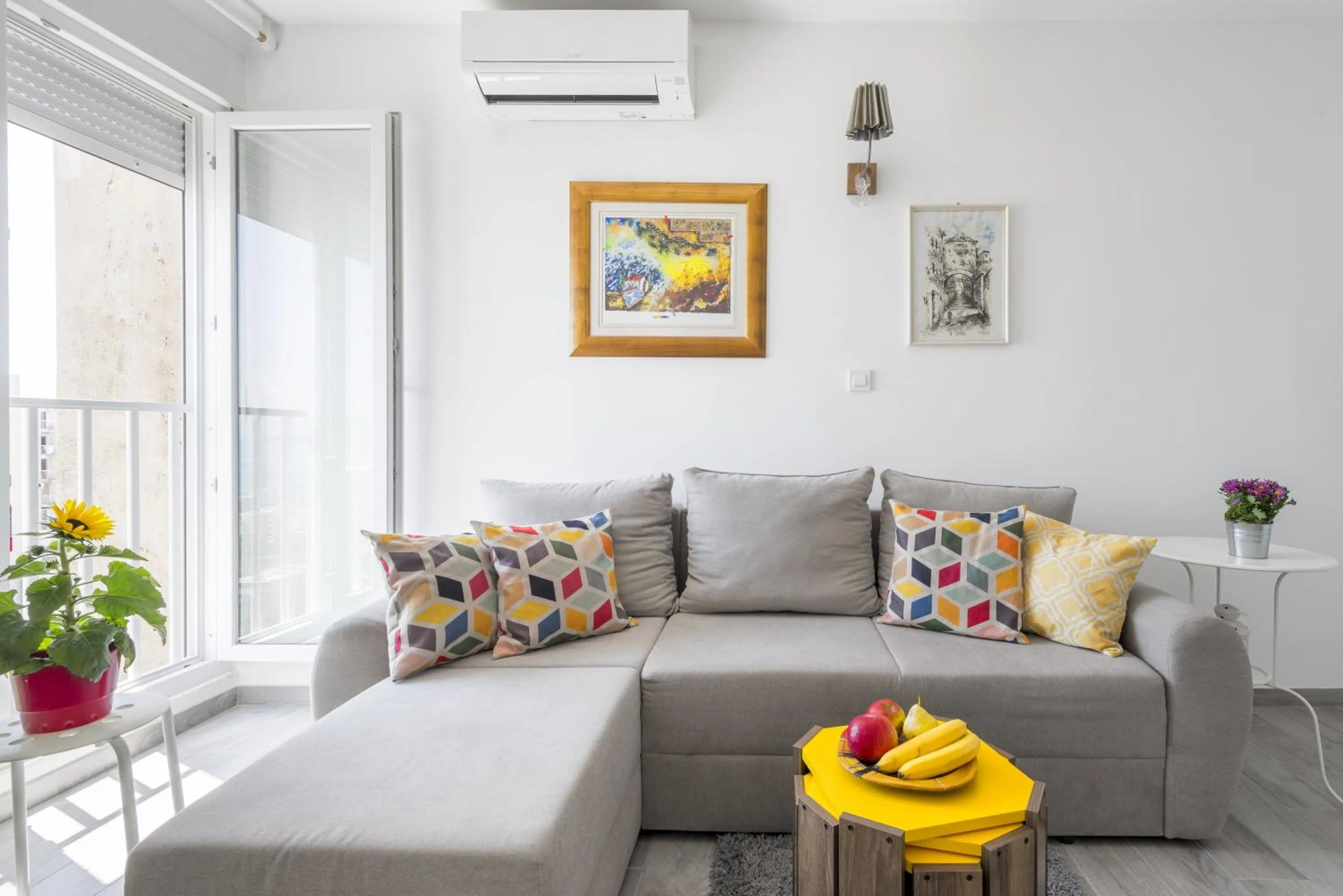 Living room in FM Apartments