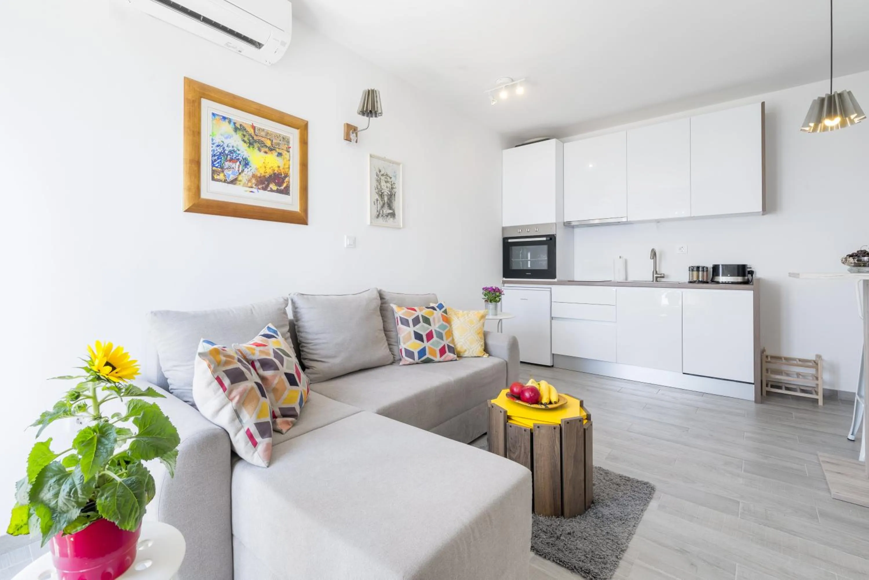 Living room in FM Apartments