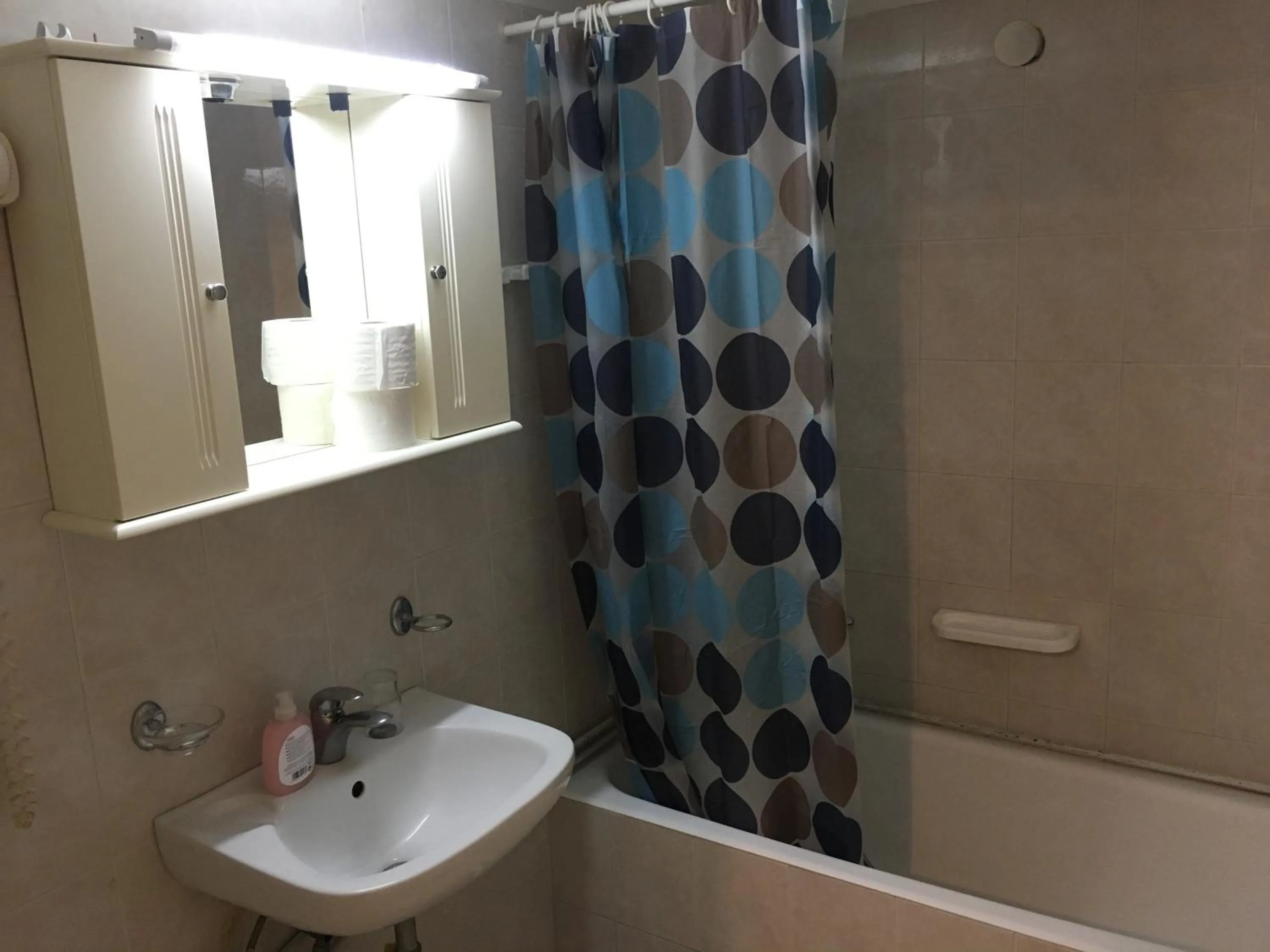 Bathroom in Argo Apartments near Nafplio