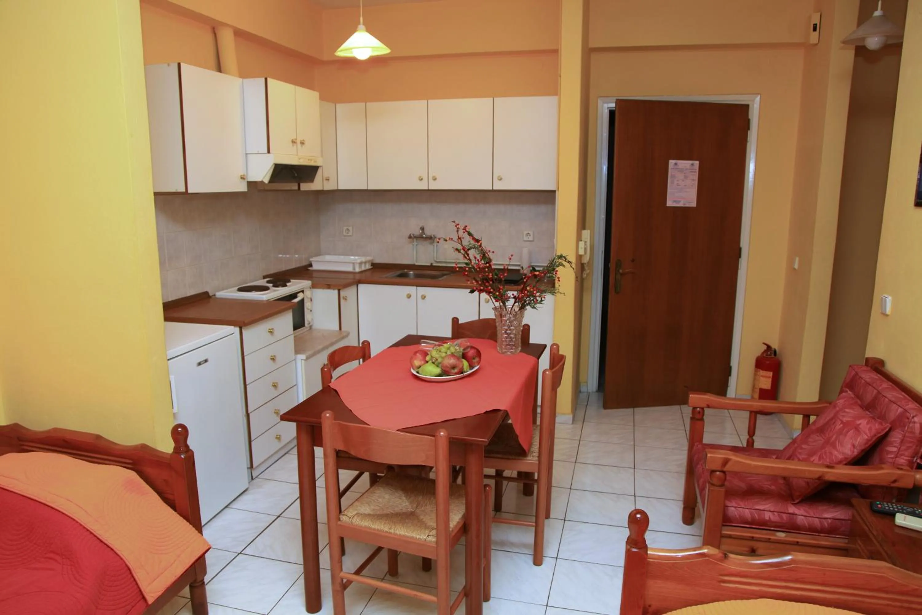 Kitchen or kitchenette in Argo Apartments near Nafplio