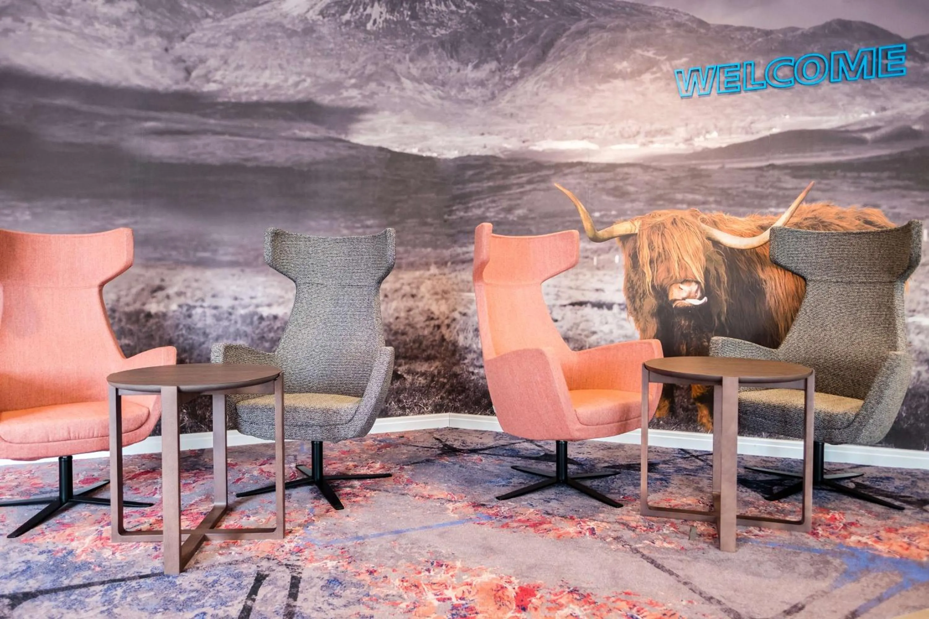 Lobby or reception in Hampton By Hilton Aberdeen Westhill