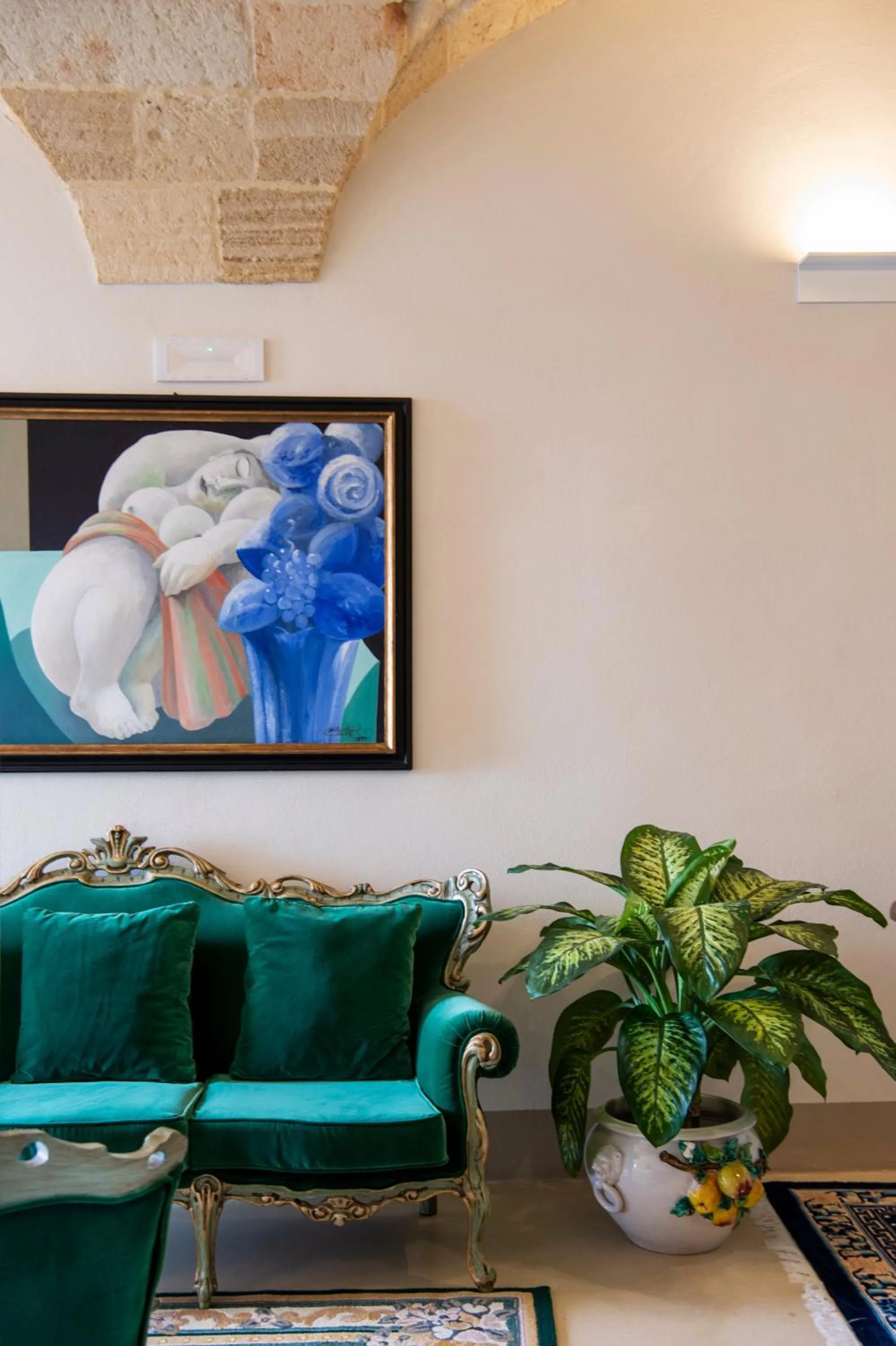 Lobby or reception in I Bastioni San Domenico - Boutique Hotel