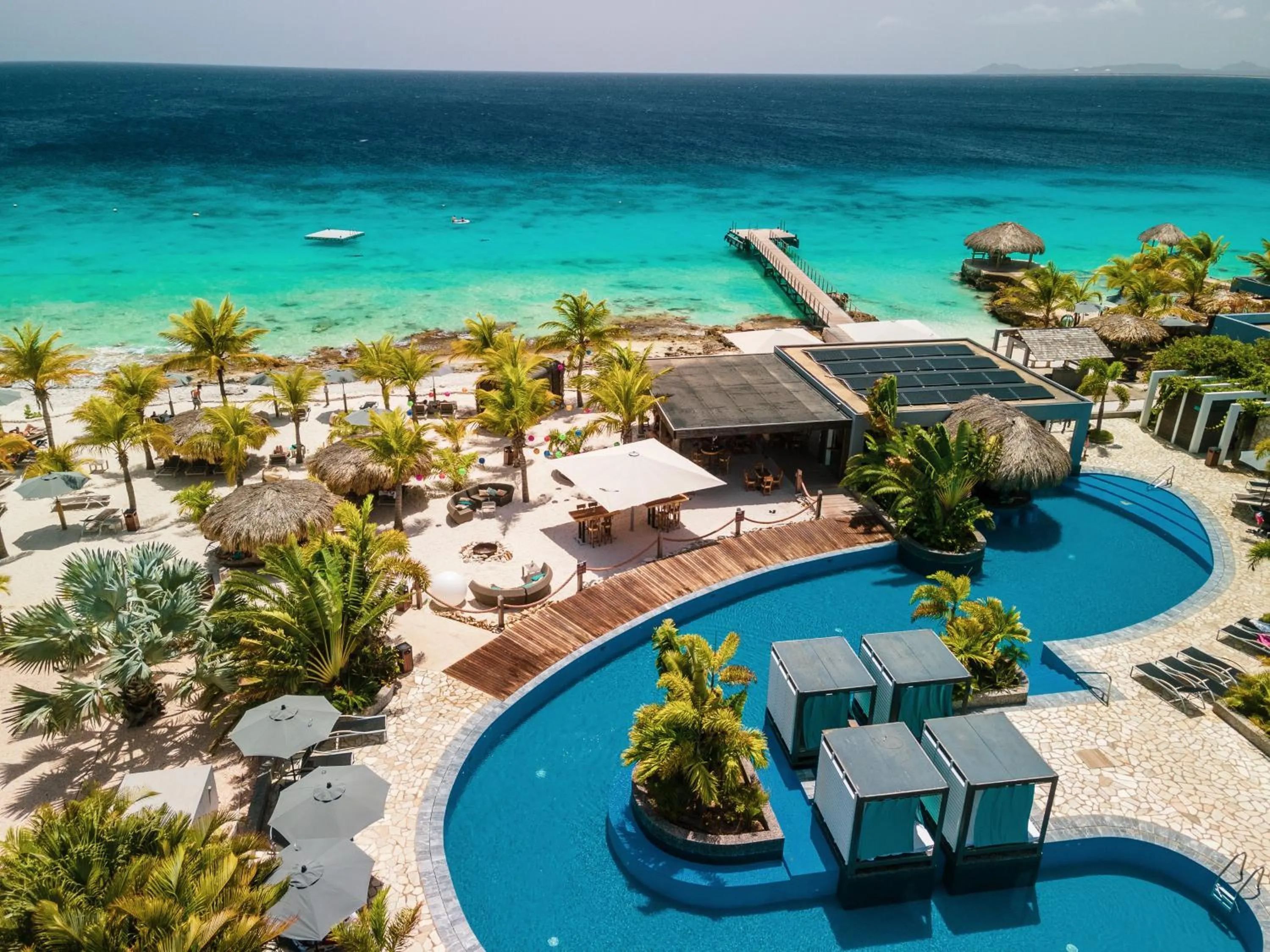 Bird's eye view in Delfins Beach Resort Bonaire, Tapestry Collection by Hilton