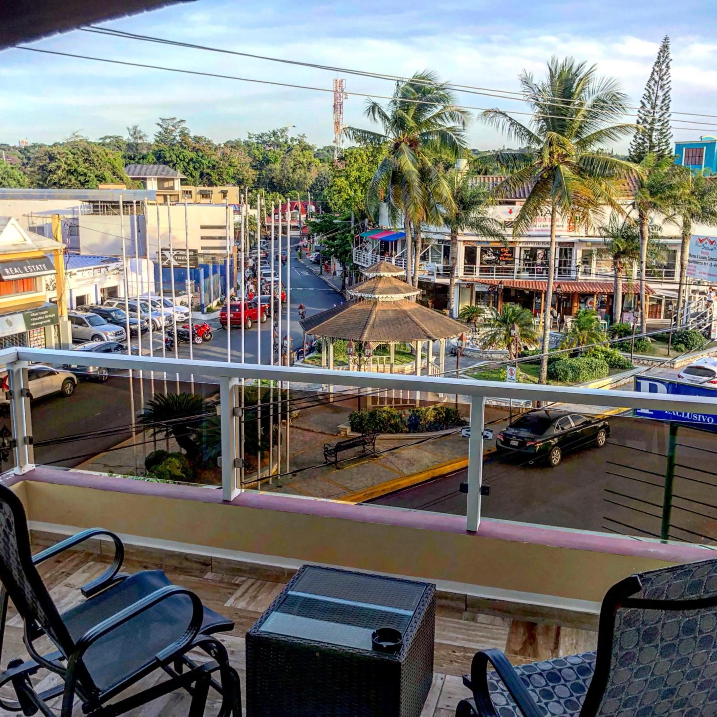 City view in Sosua Inn Hotel