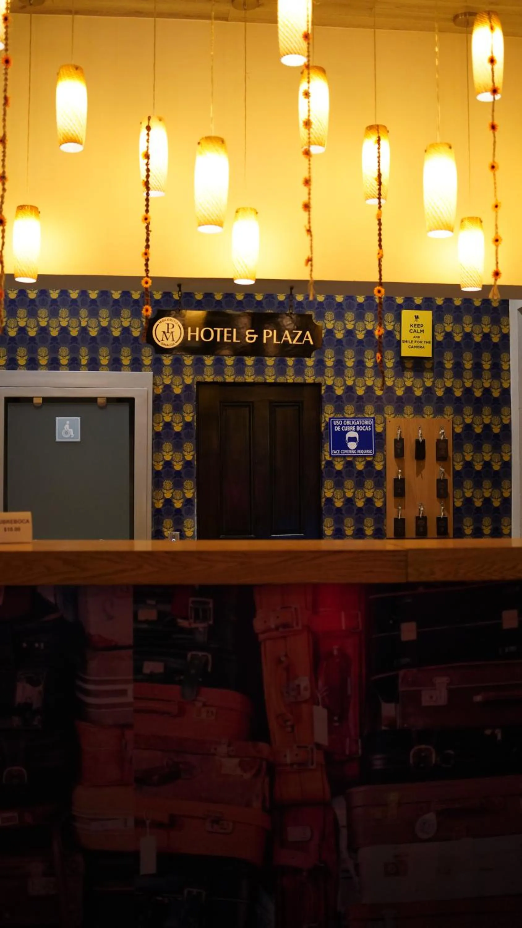 Lobby or reception in Punto Madero Hotel & Plaza