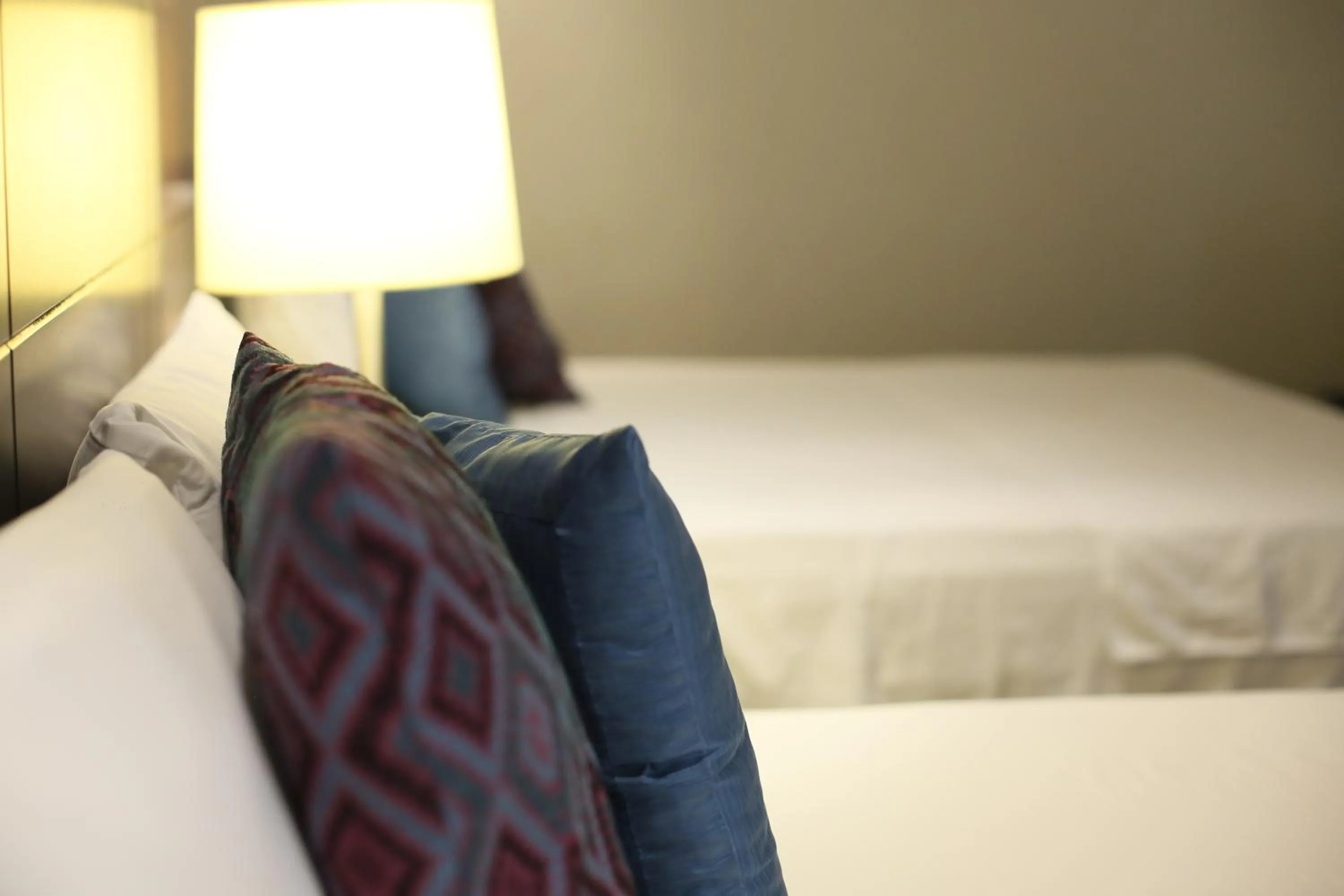 Bed in Punto Madero Hotel & Plaza