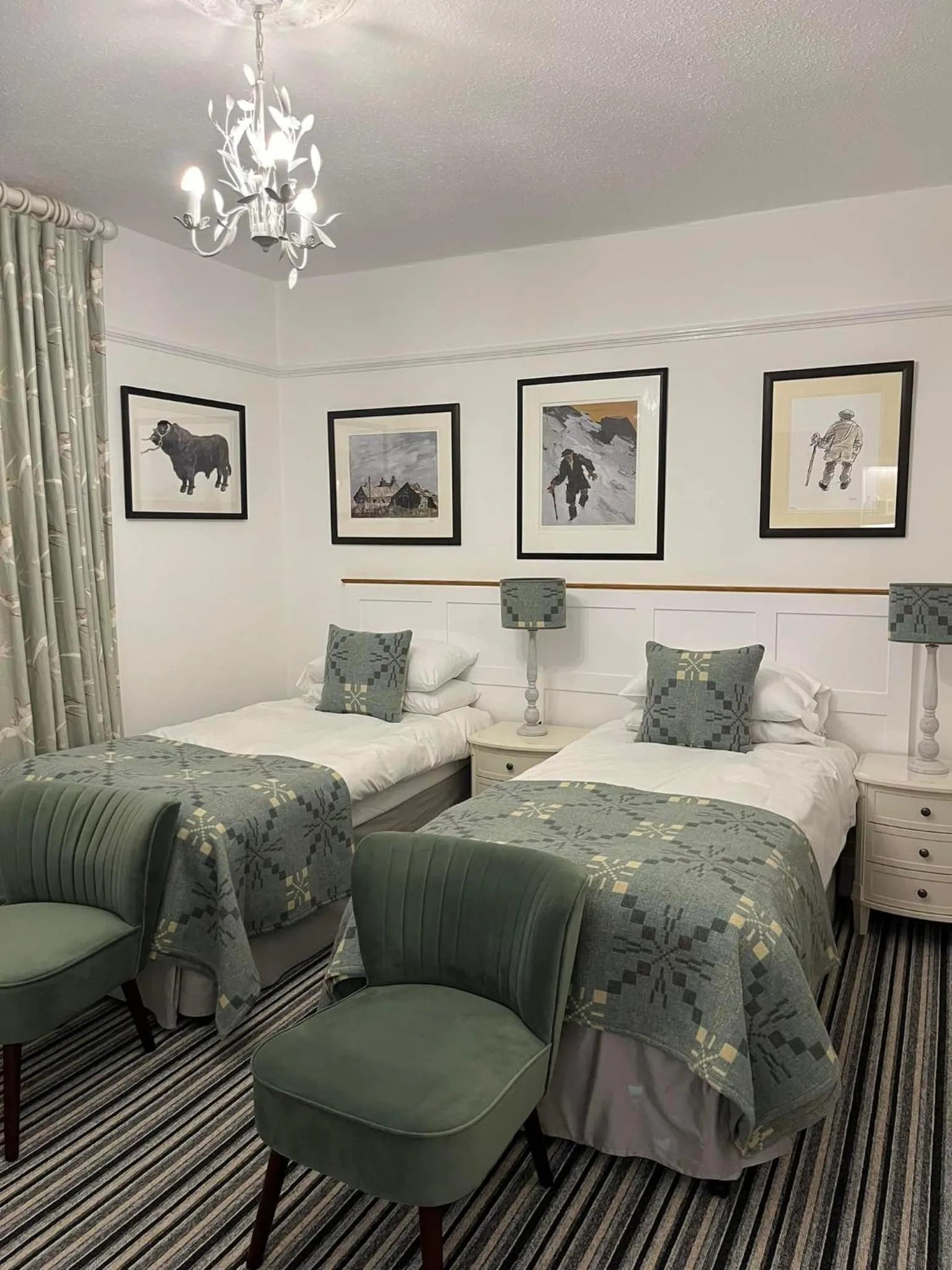 Bed in Llety Brynawel Guest House