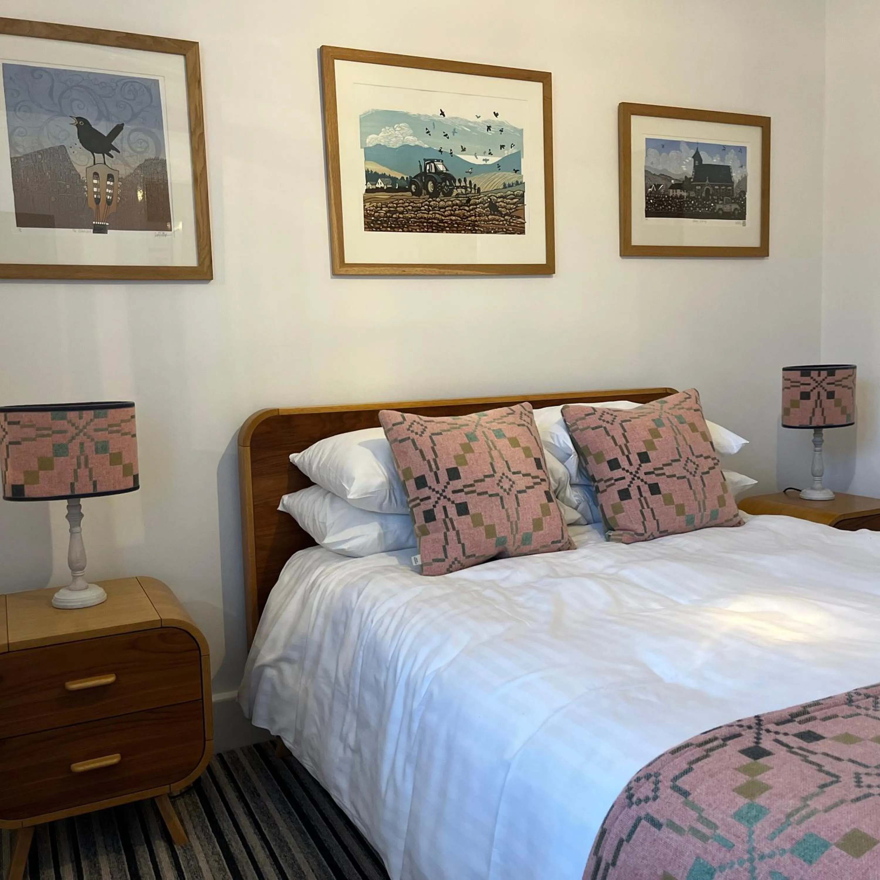 Bed in Llety Brynawel Guest House