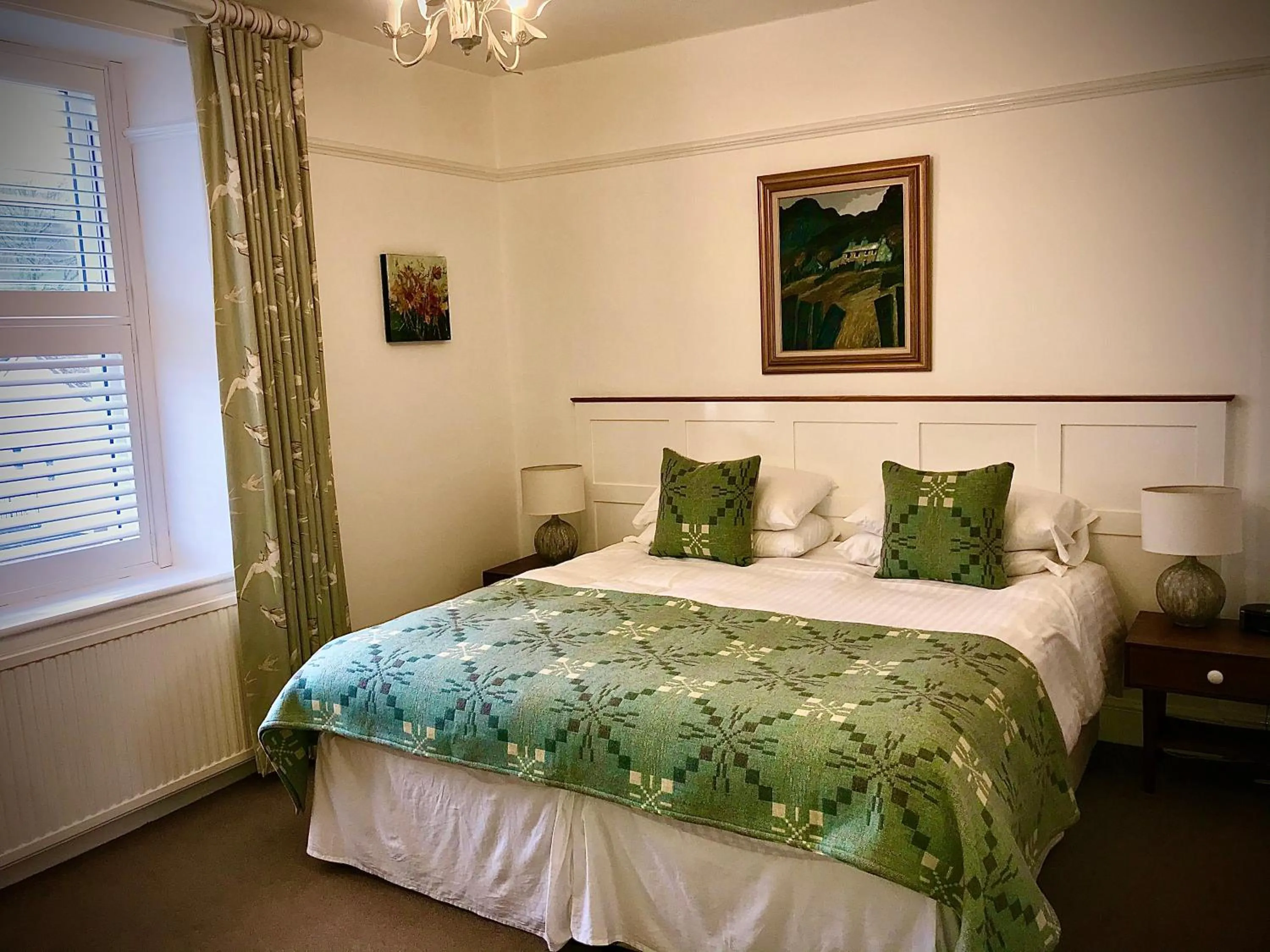 Bedroom, Bed in Llety Brynawel Guest House