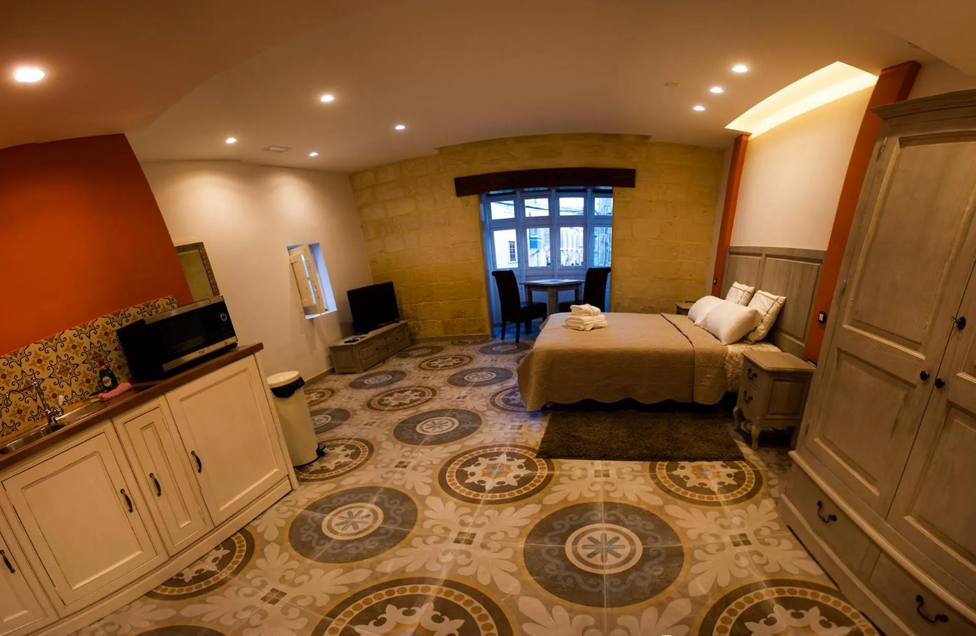 Bed in Casa Azzopardi Suites