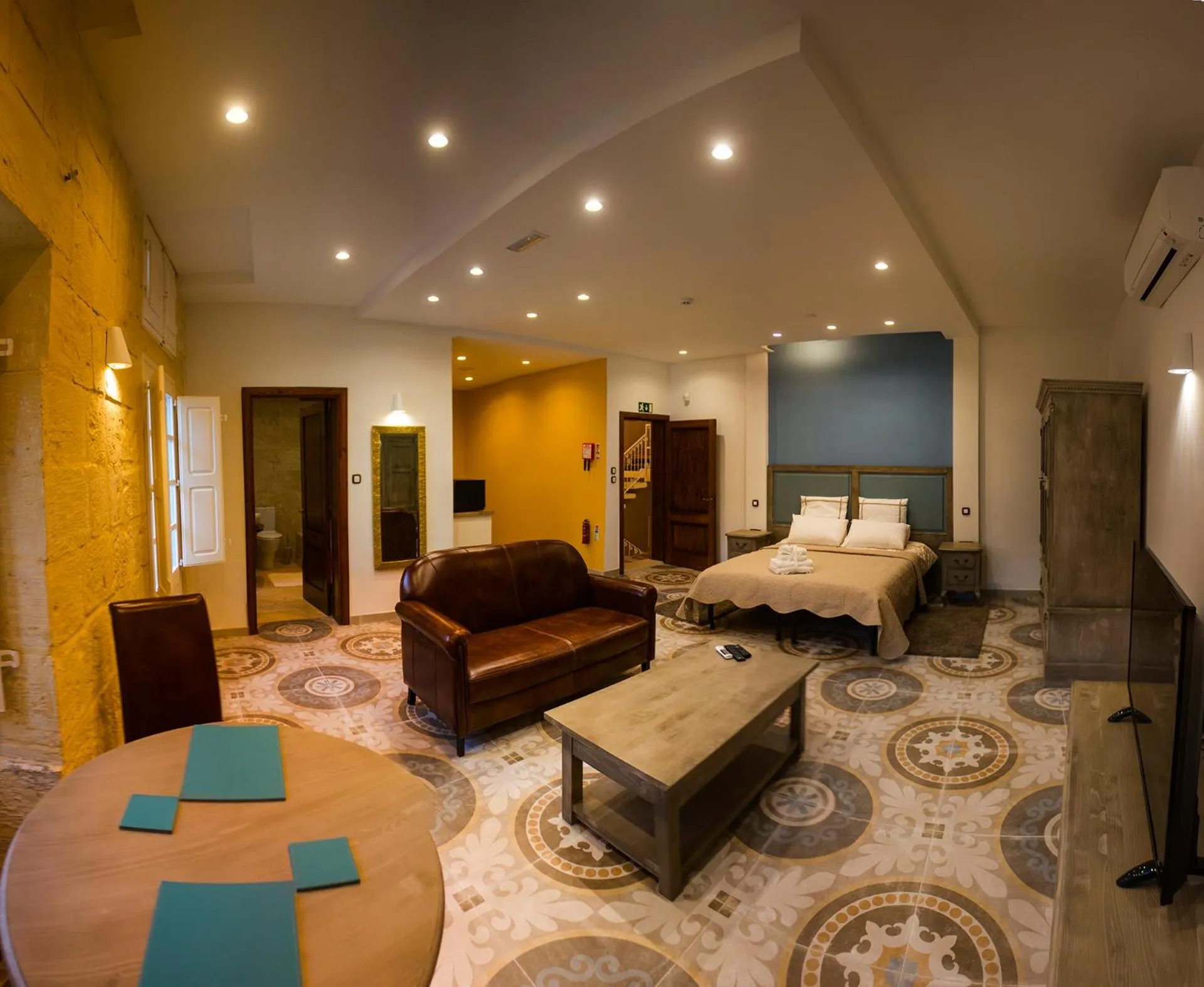 Bed in Casa Azzopardi Suites