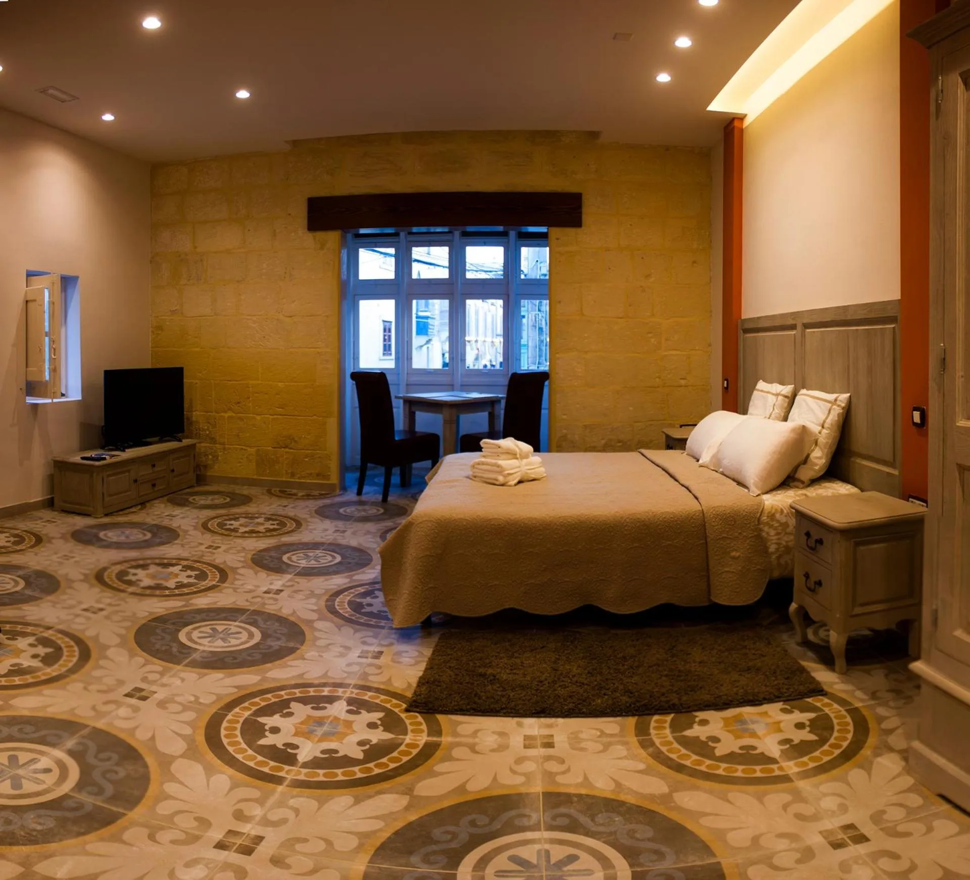 Bed in Casa Azzopardi Suites