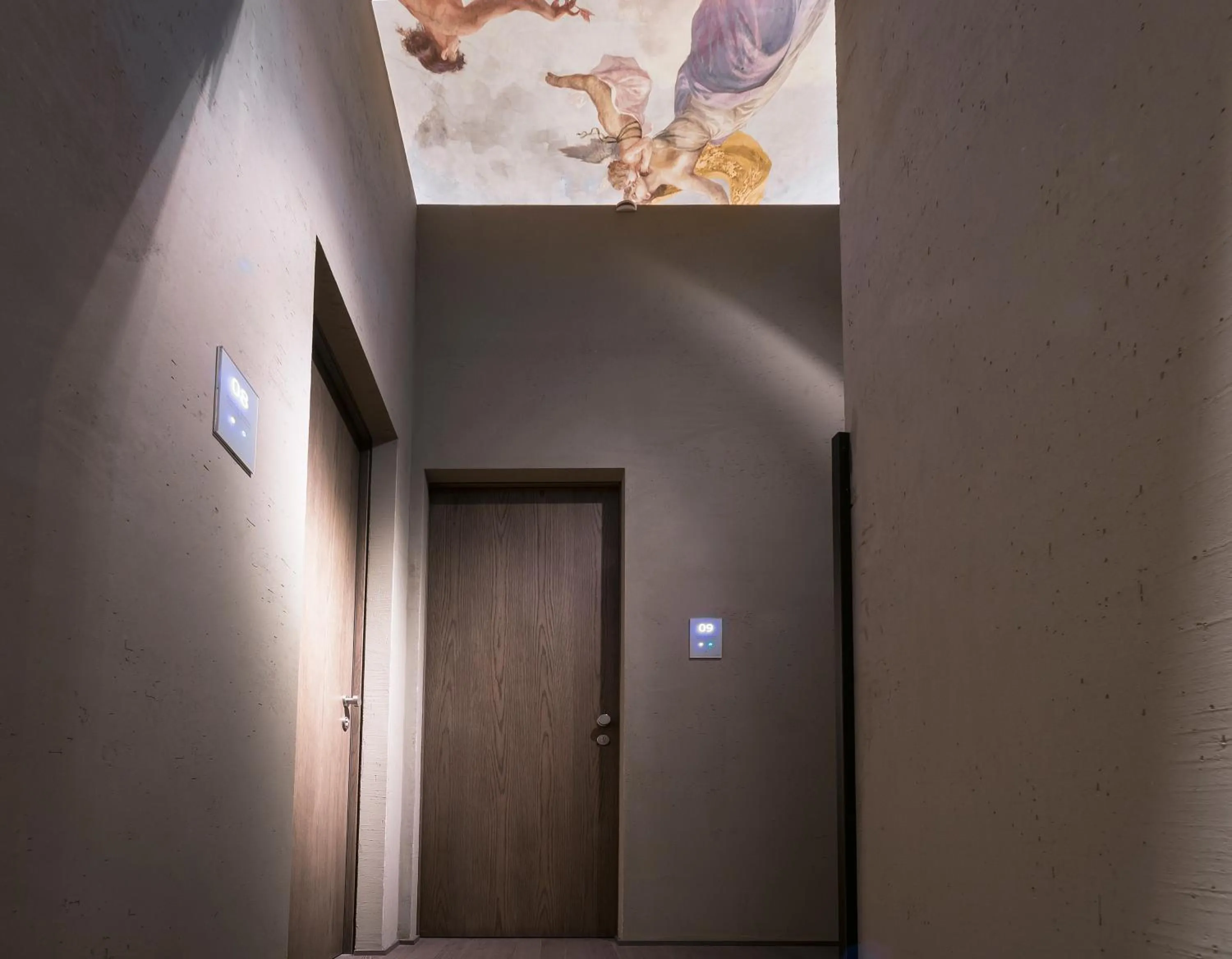 Decorative detail in Hotel dei Barbieri