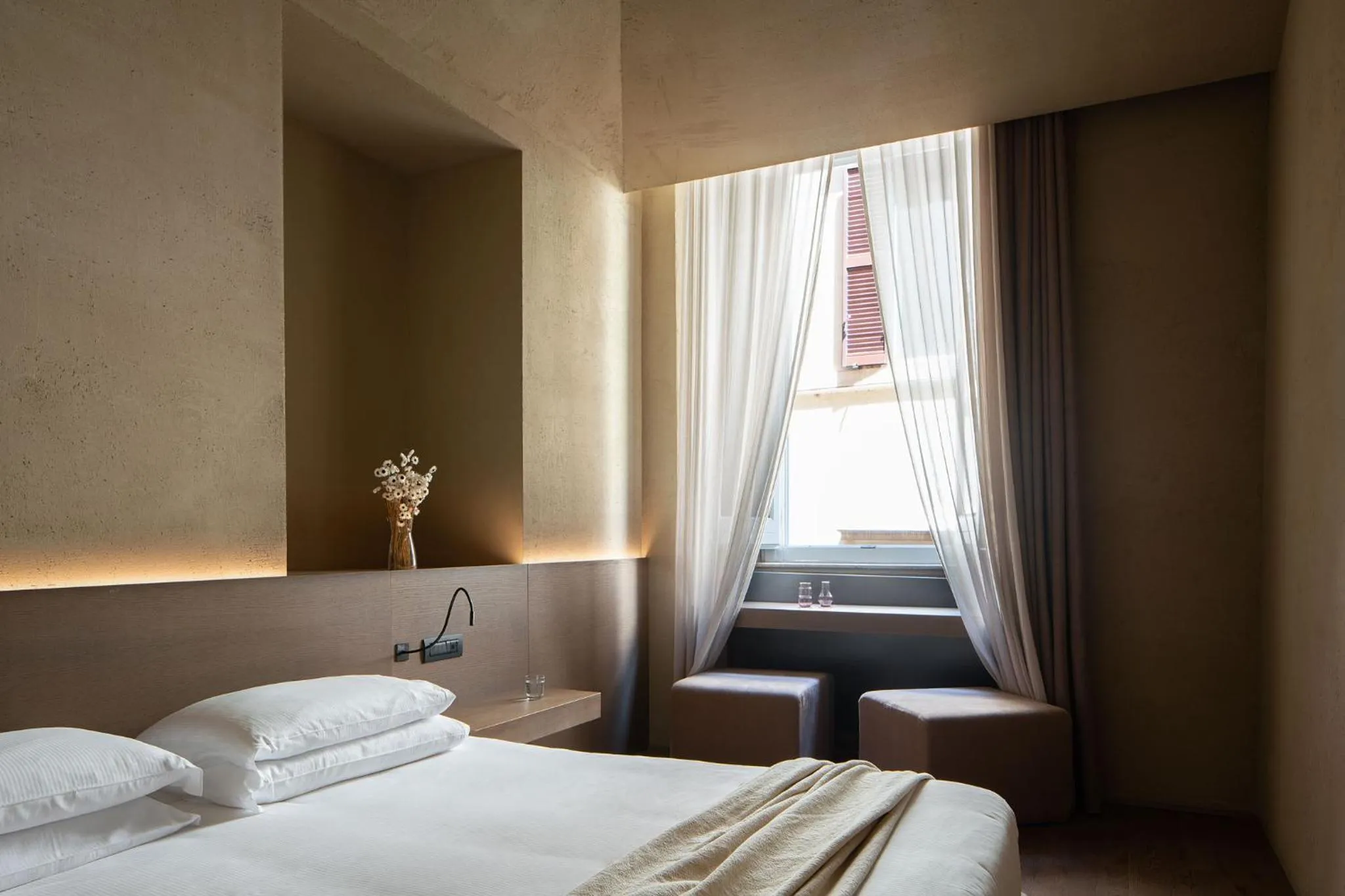 Photo of the whole room, Bed in Hotel dei Barbieri