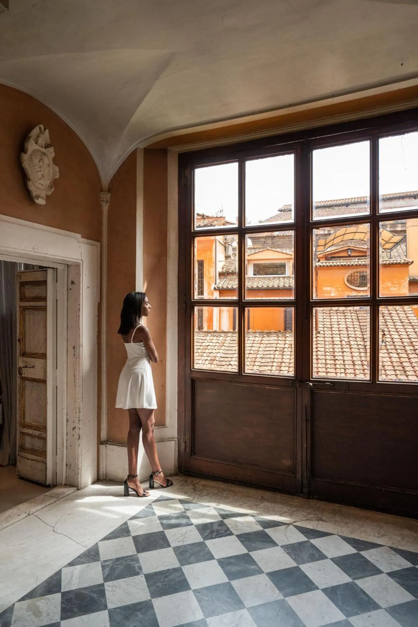 Decorative detail in Hotel dei Barbieri