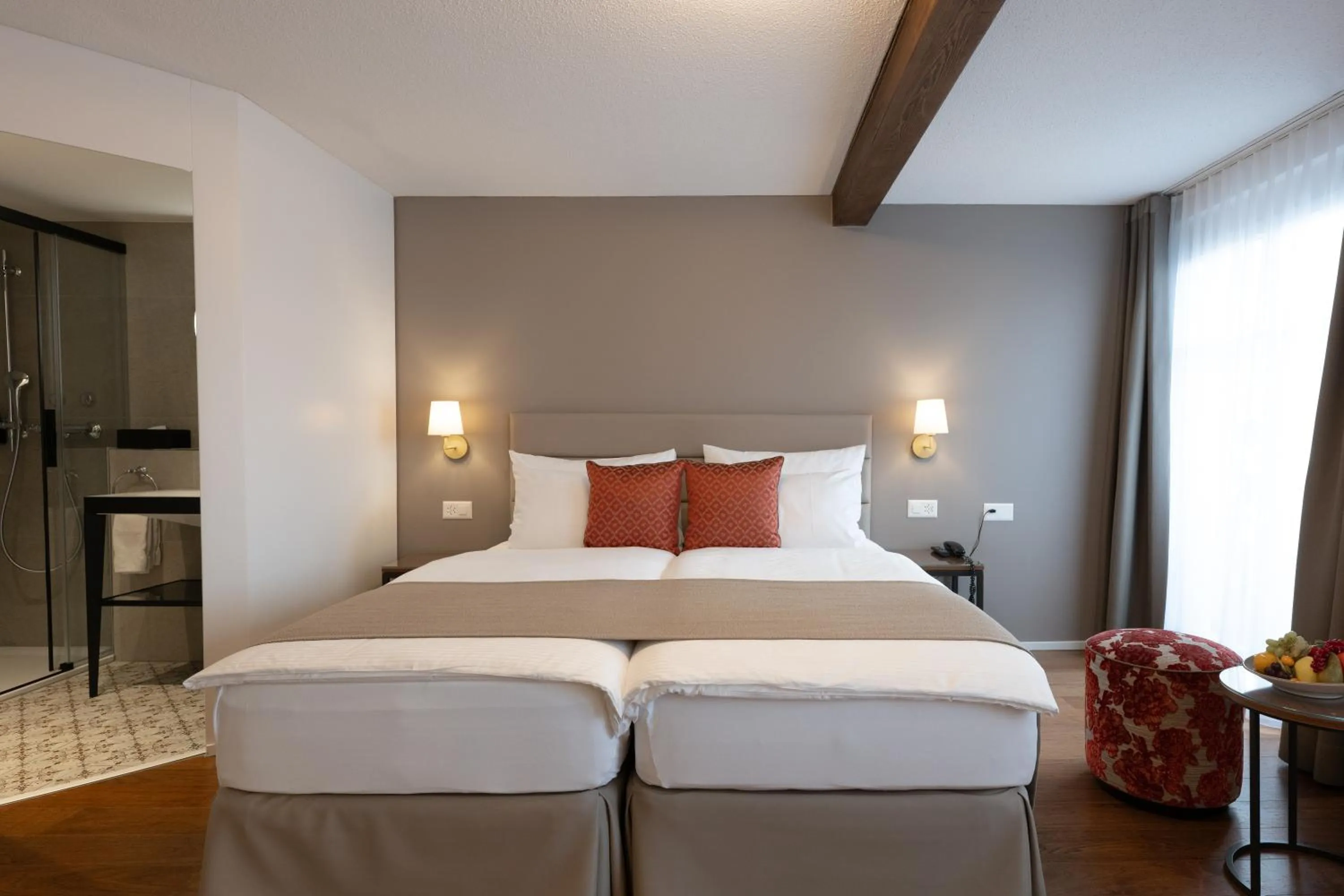 Bed in Hotel Des Alpes