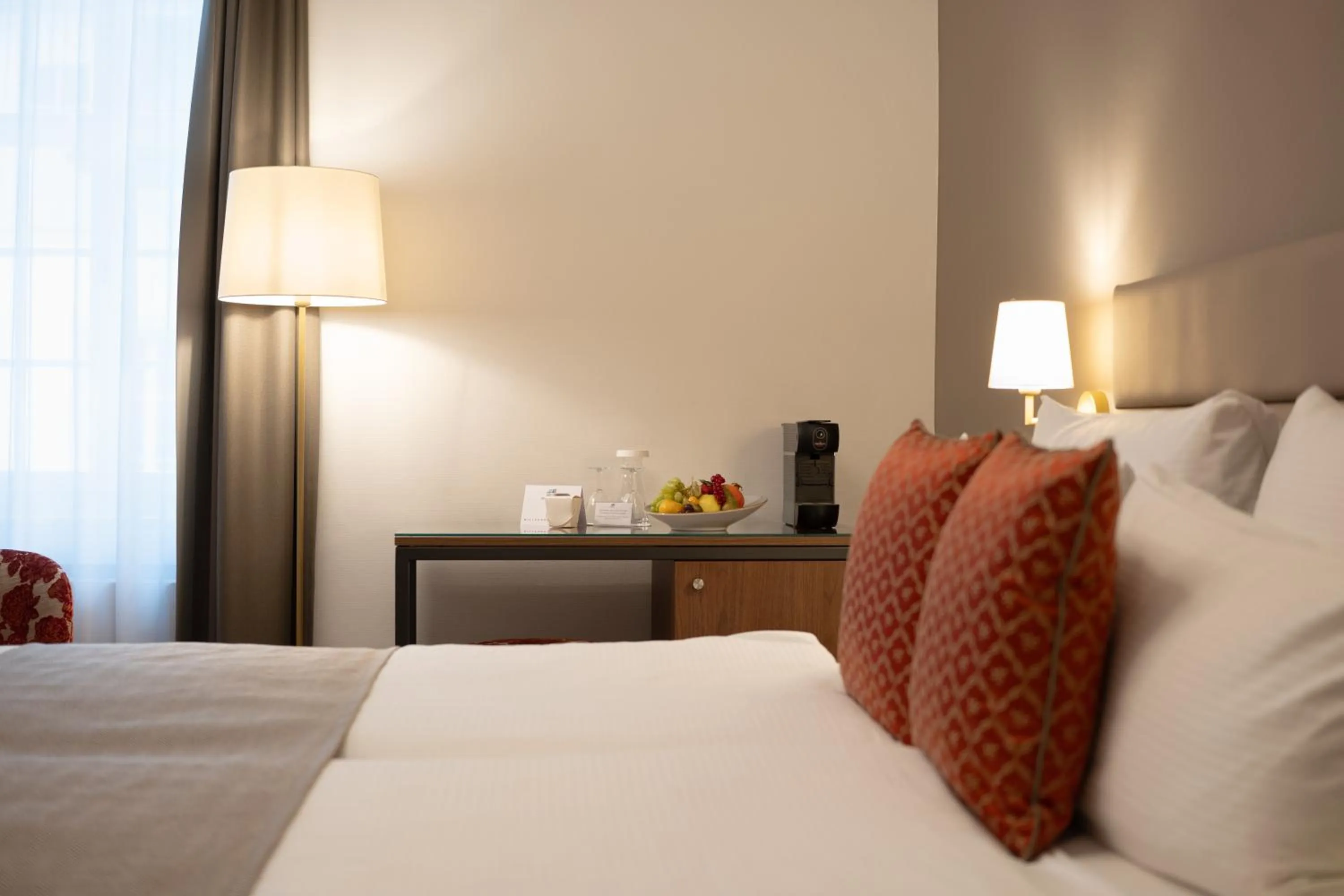 Bed in Hotel Des Alpes