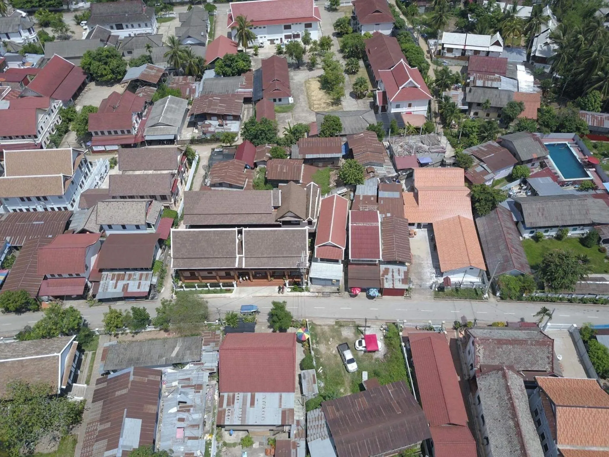 Bird's eye view in Jasmine Luangprabang Hotel