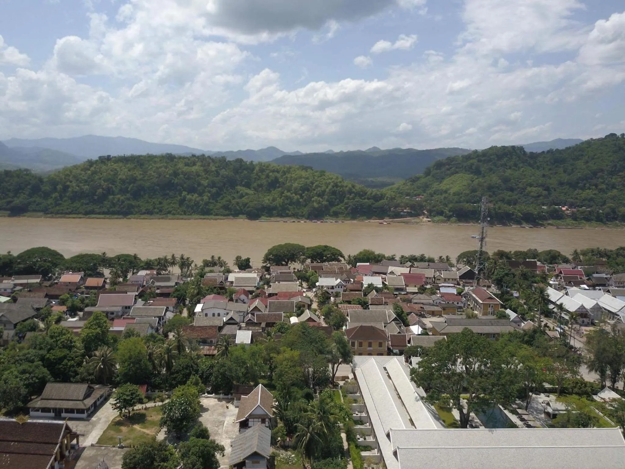 Bird's eye view in Jasmine Luangprabang Hotel