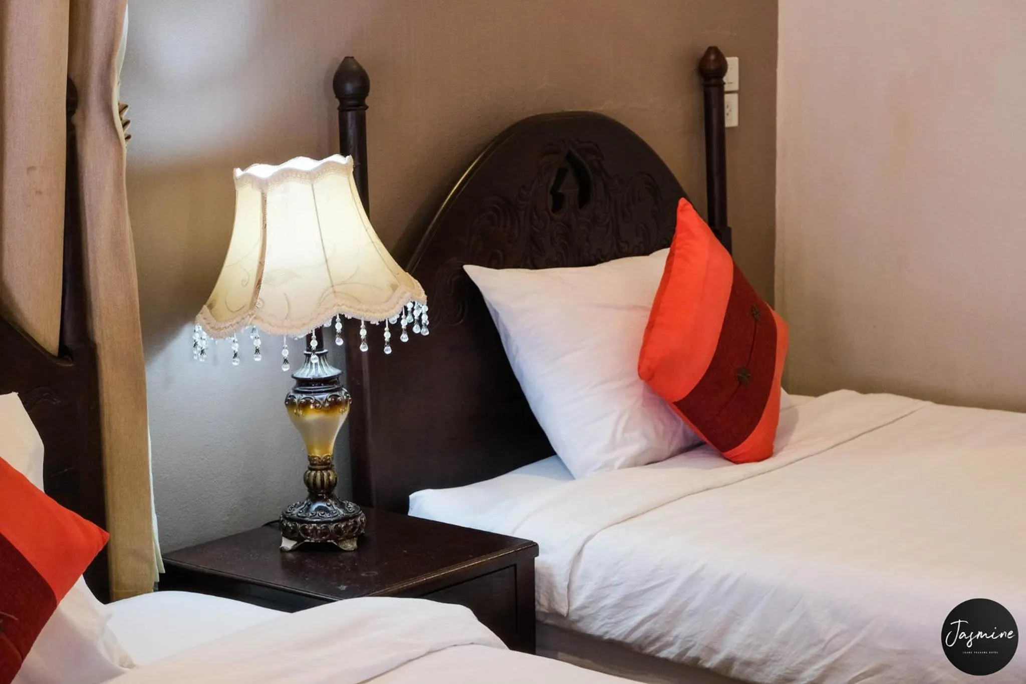 Photo of the whole room, Bed in Jasmine Luangprabang Hotel