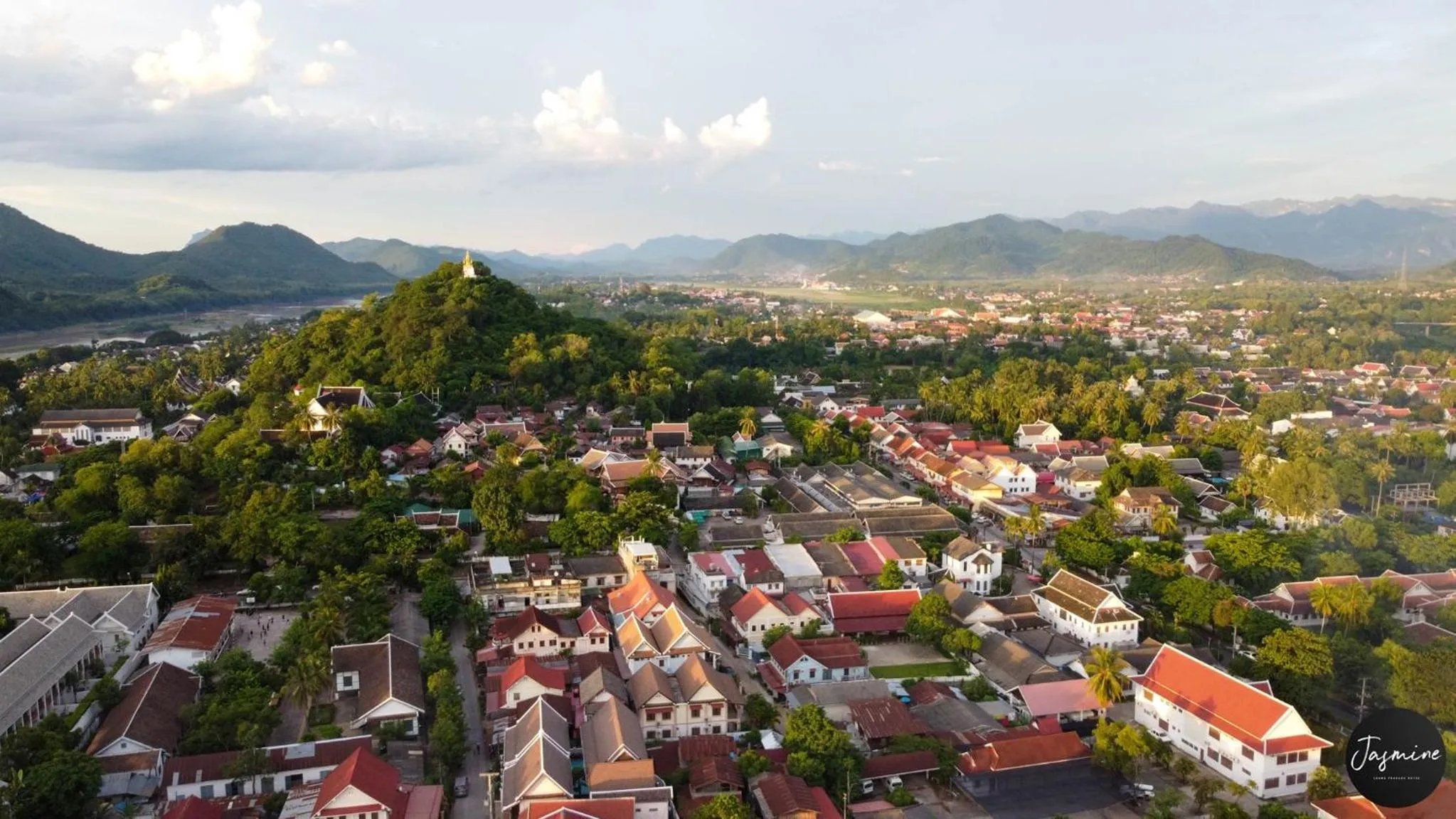 Bird's eye view in Jasmine Luangprabang Hotel