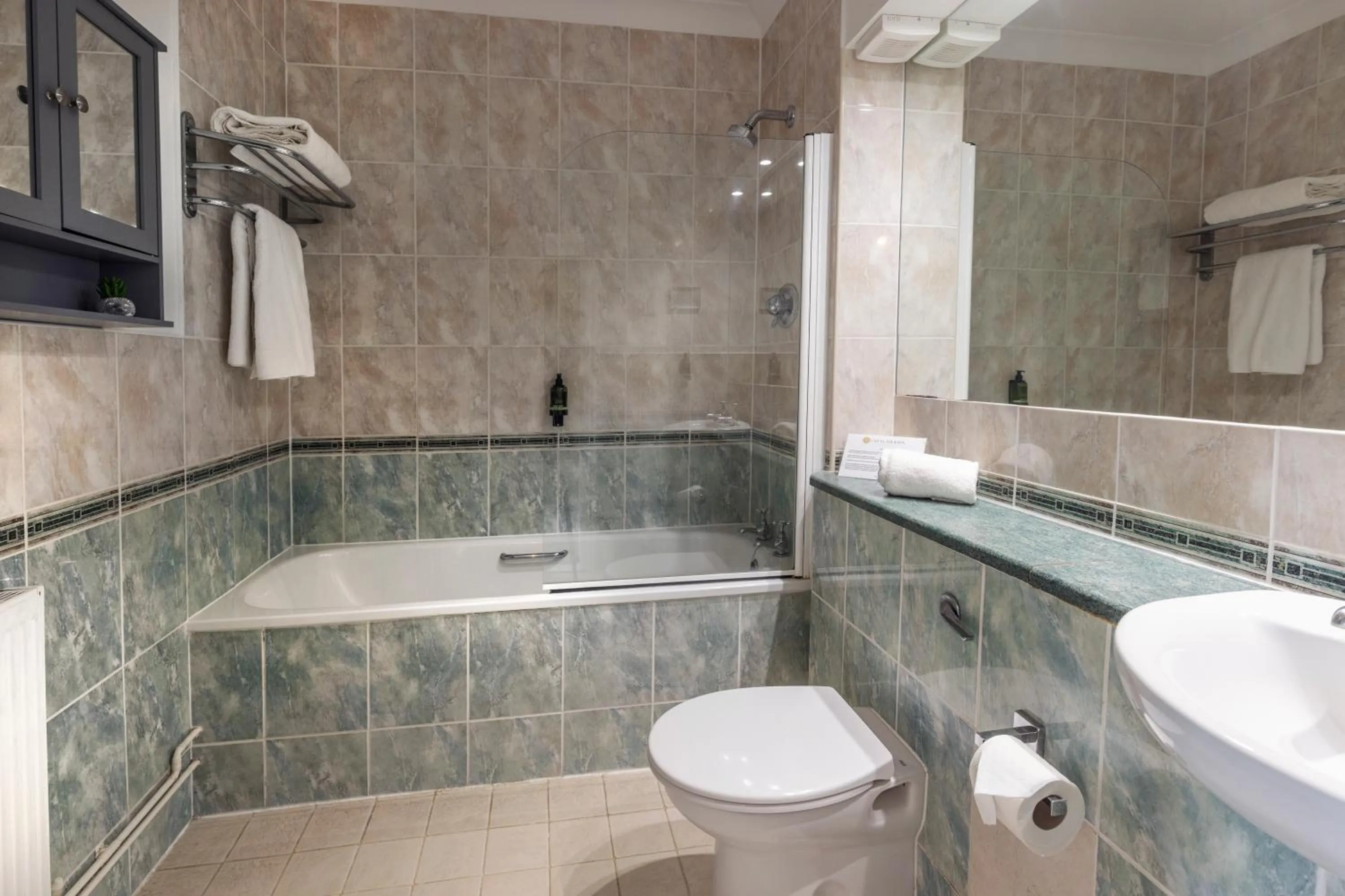 Bathroom in Cricklade House Hotel, Sure Hotel Collection by Best Western
