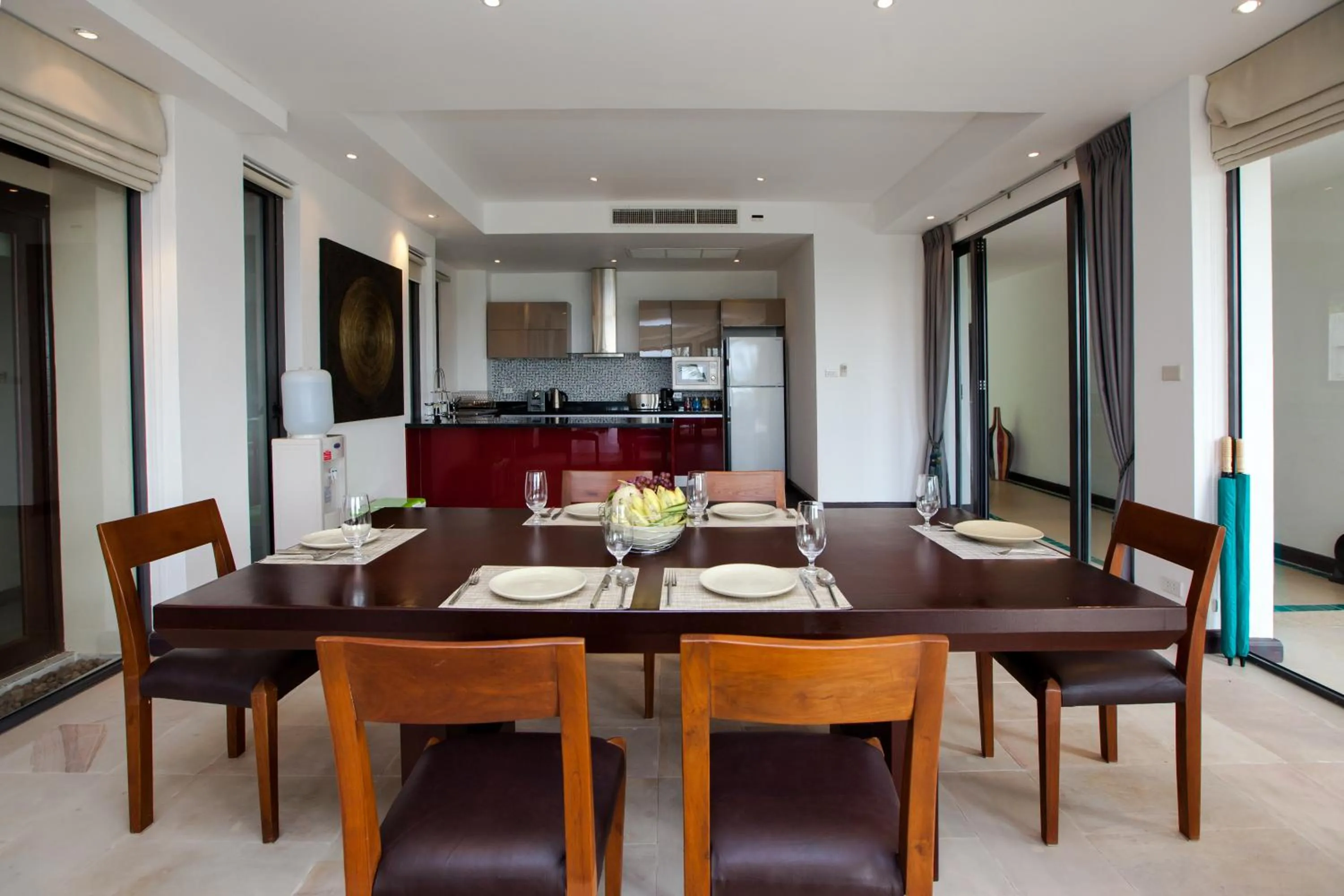 Dining area in Baan Phukhao