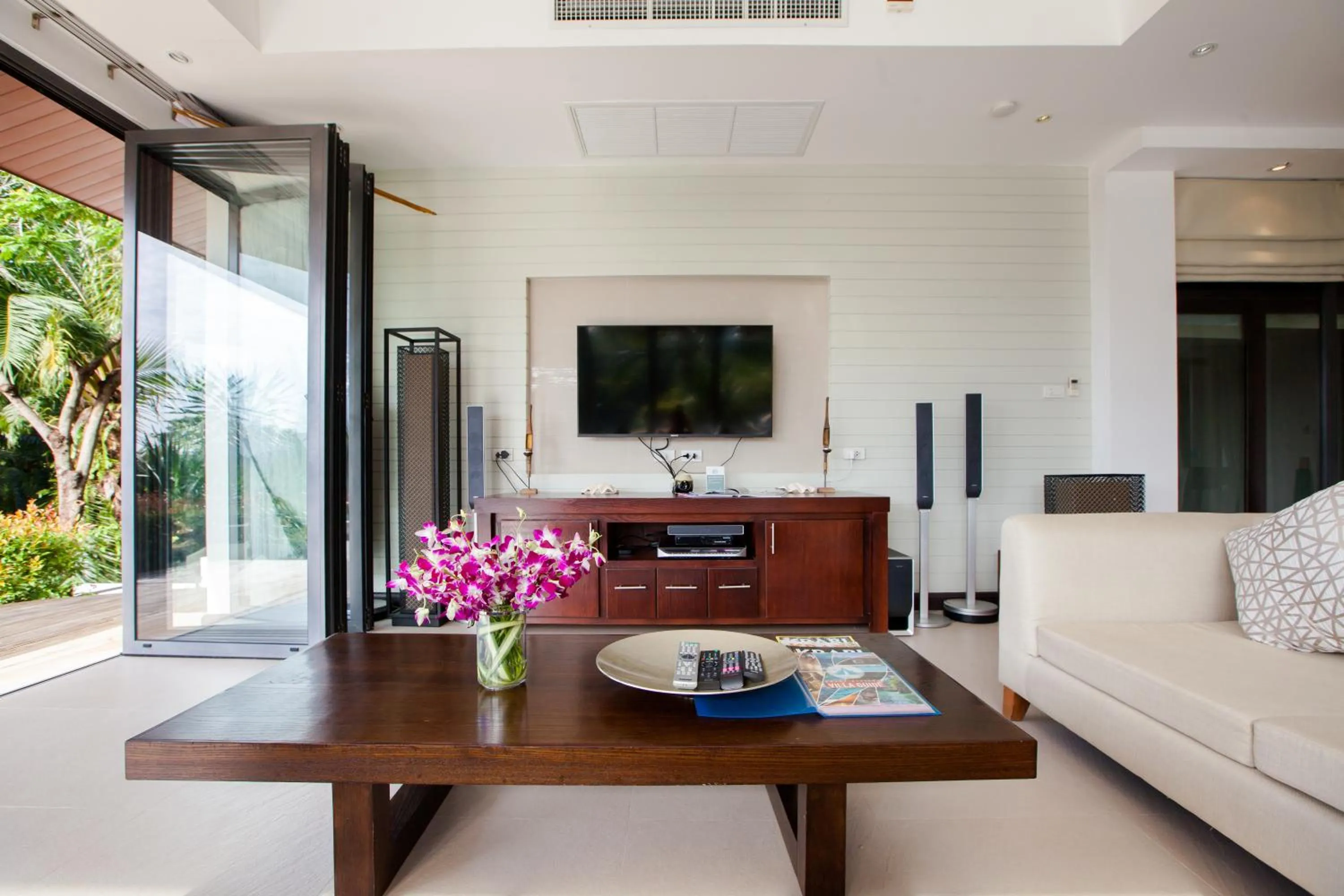 Living room in Baan Phukhao