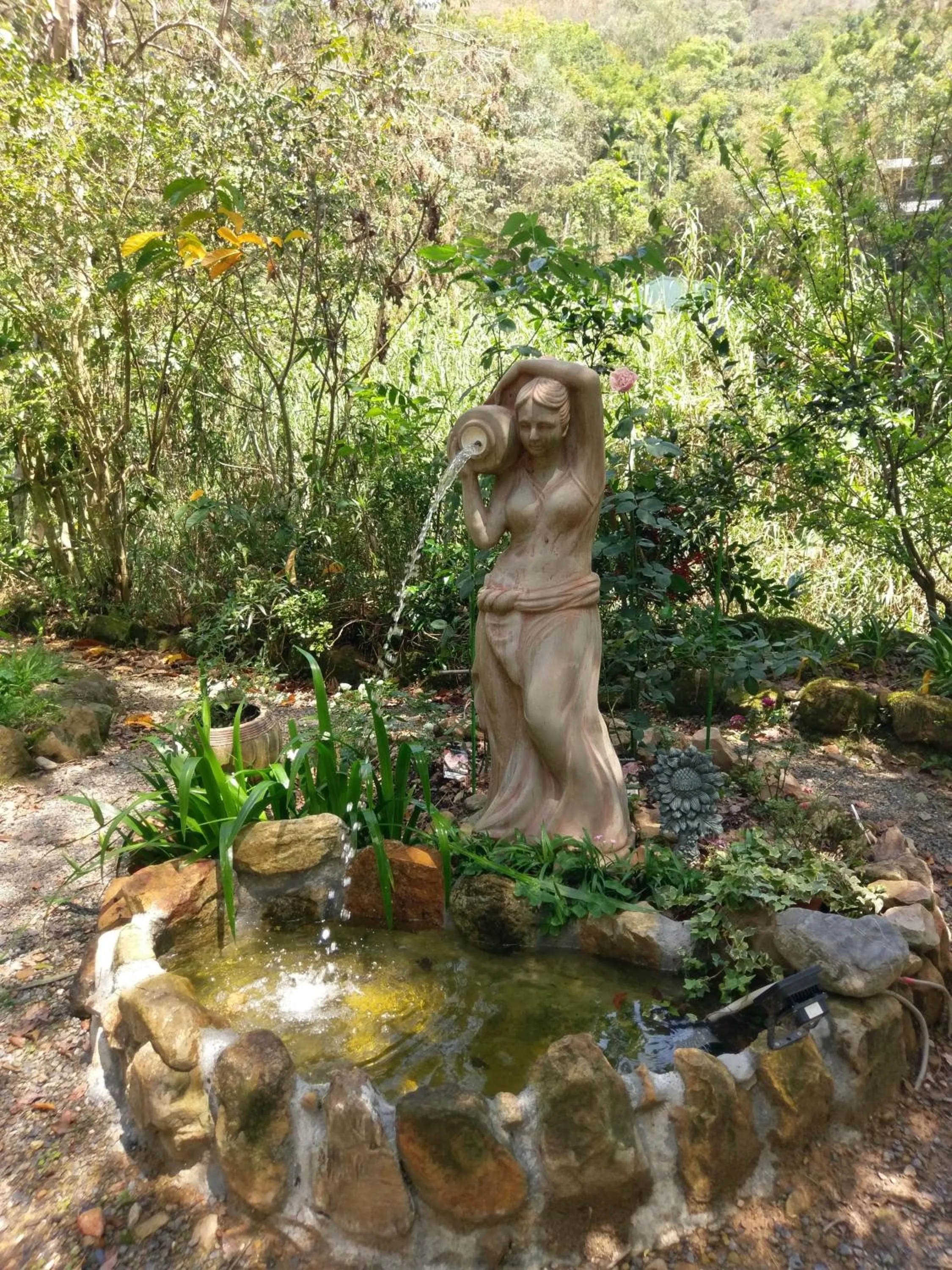 Garden view in Bramasole B&B