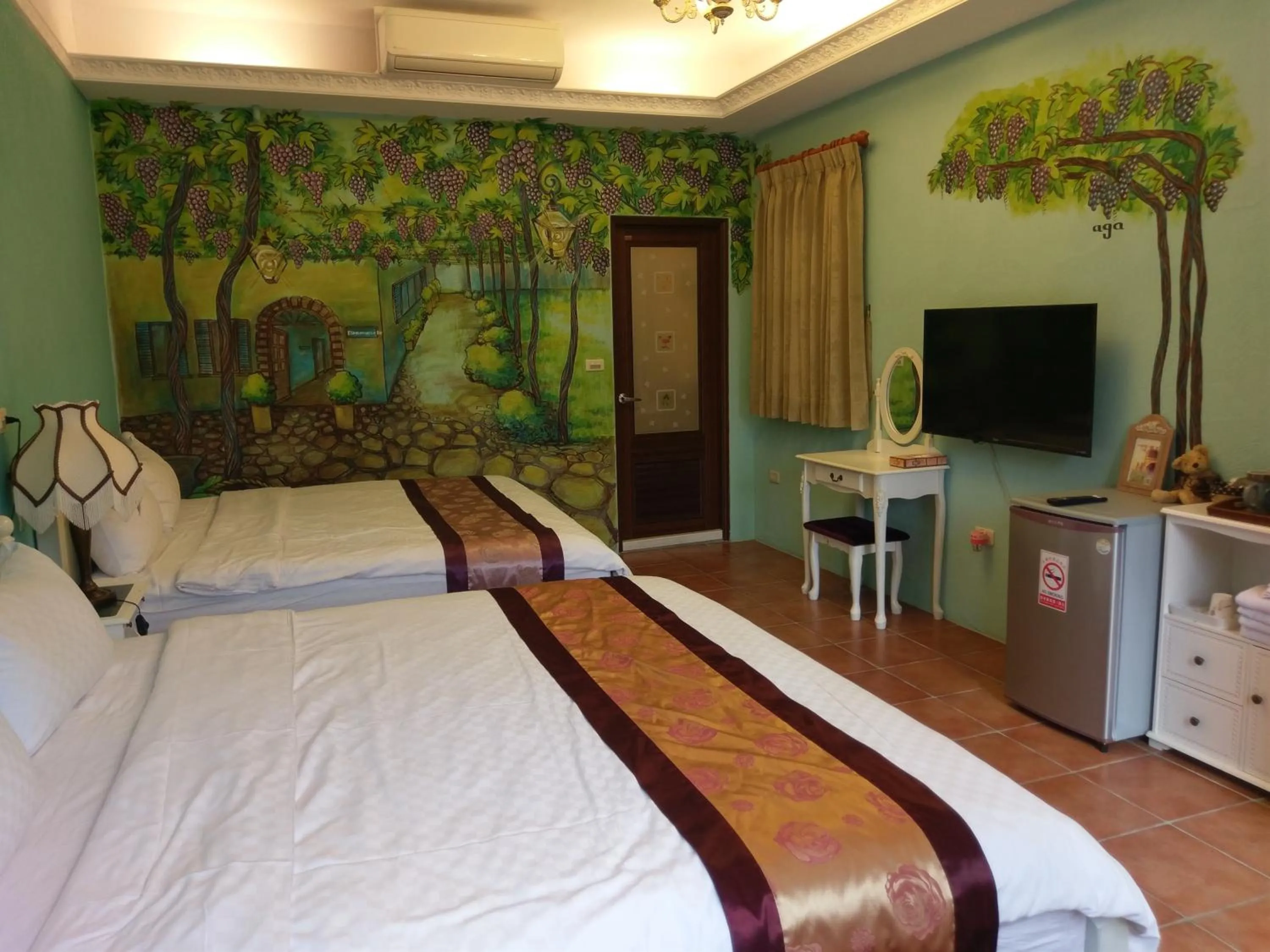 Bed in Bramasole B&B