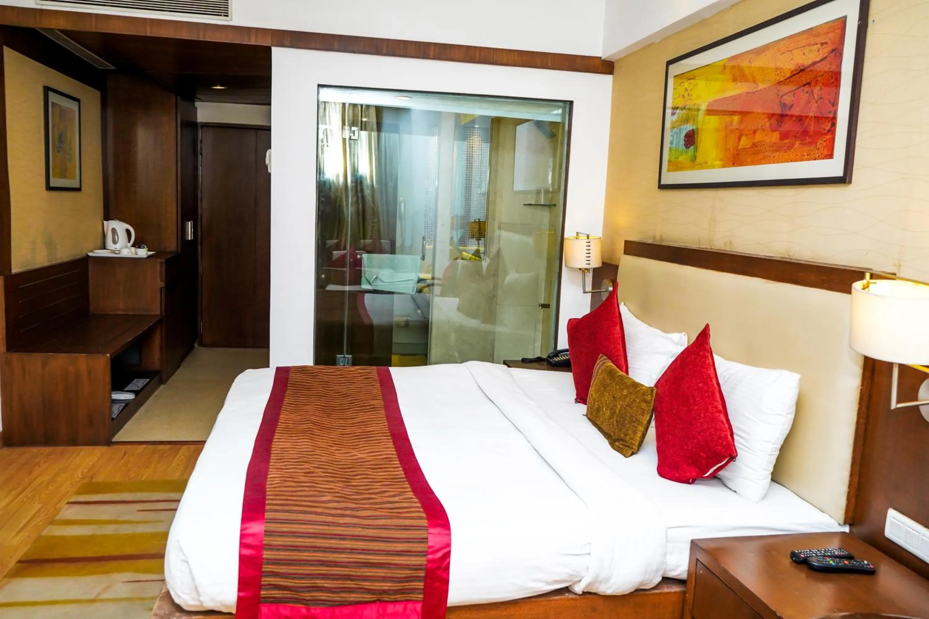 Bedroom in Hotel Gwalior Regency