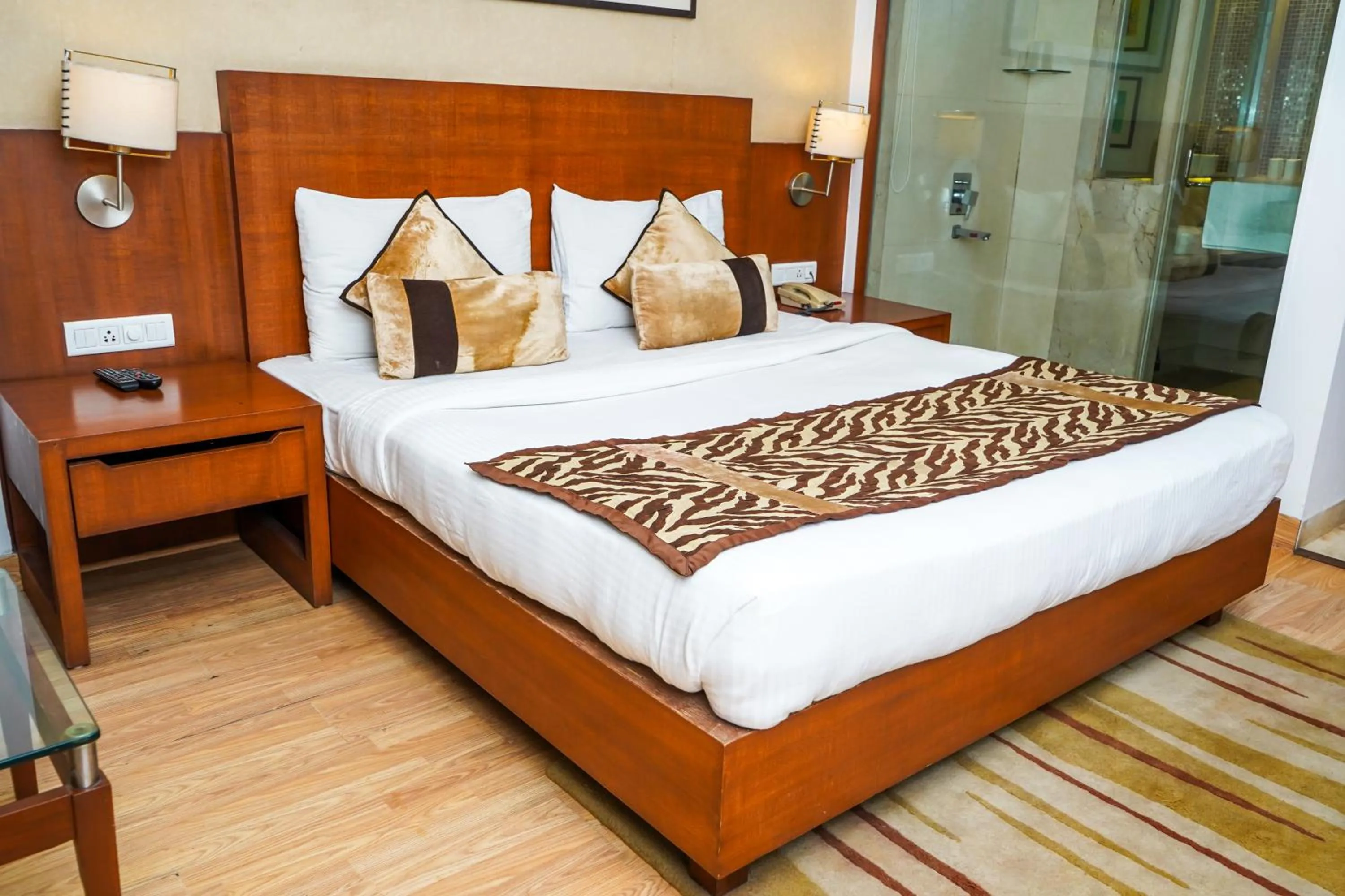 Bedroom in Hotel Gwalior Regency